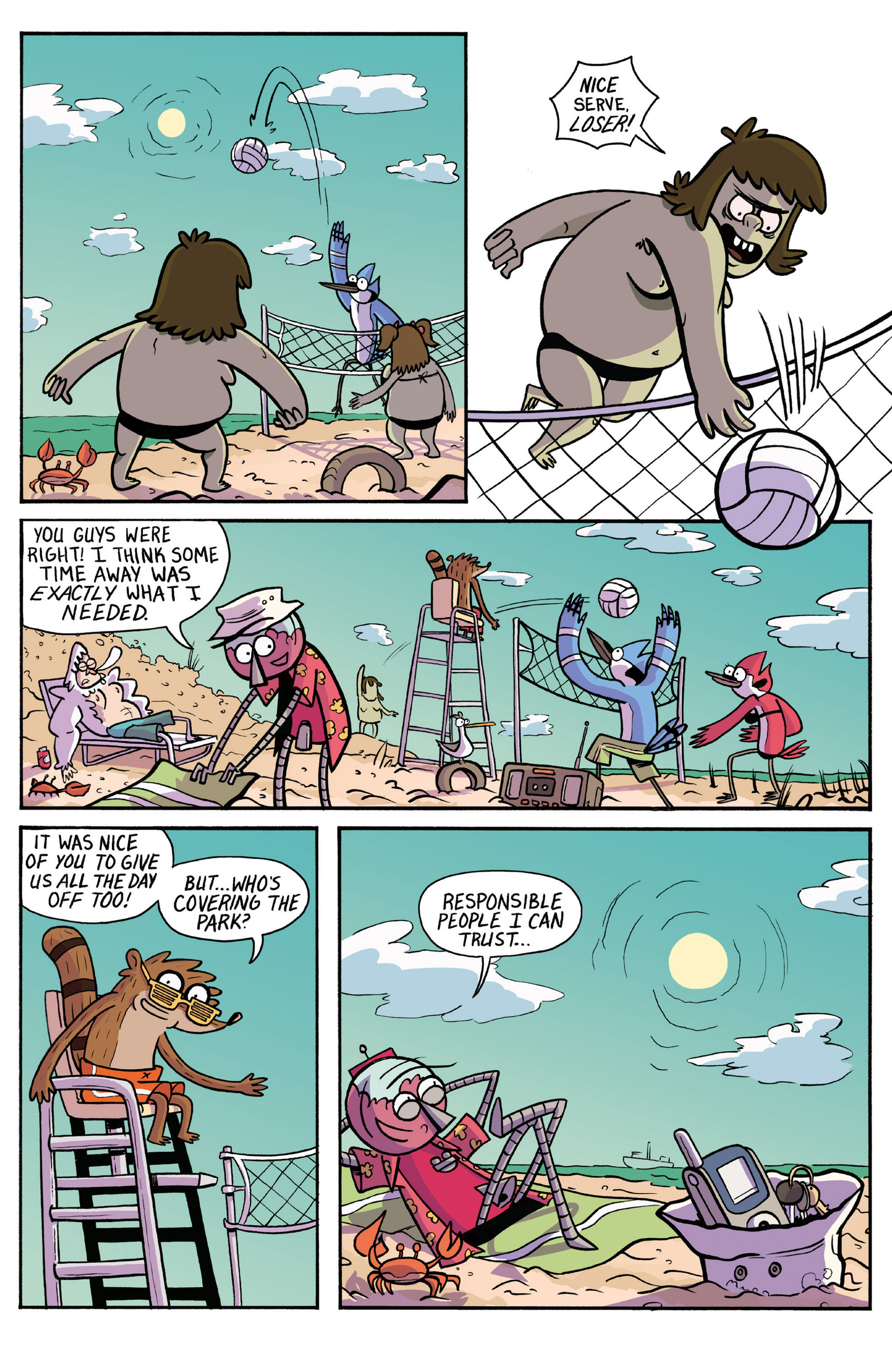 Read online Regular Show comic -  Issue #6 - 6