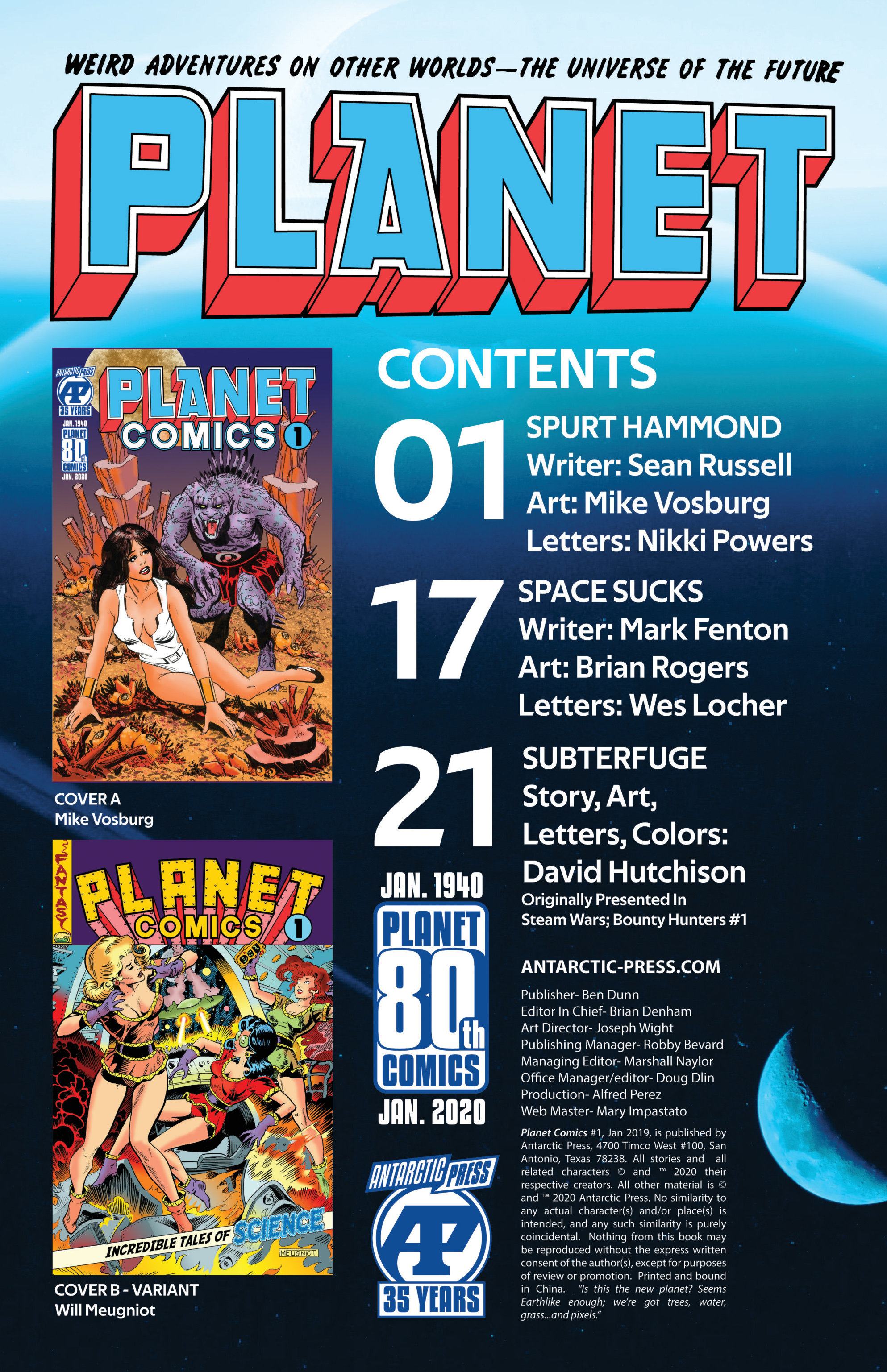 Read online Planet Comics comic -  Issue #1 - 2