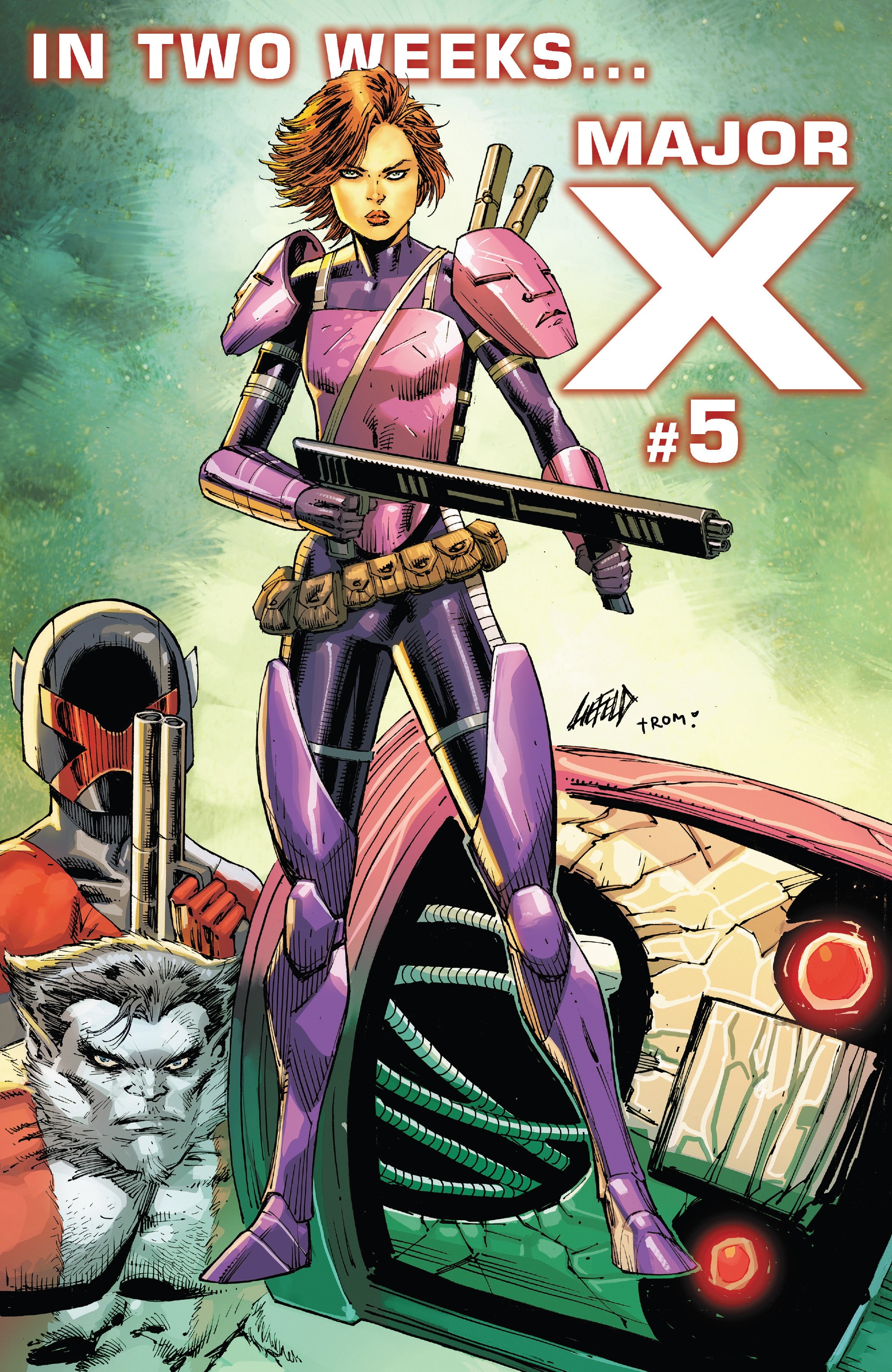 Read online Major X comic -  Issue #4 - 23
