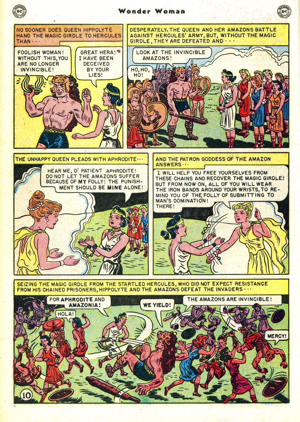 Read online Wonder Woman (1942) comic -  Issue #45 - 14