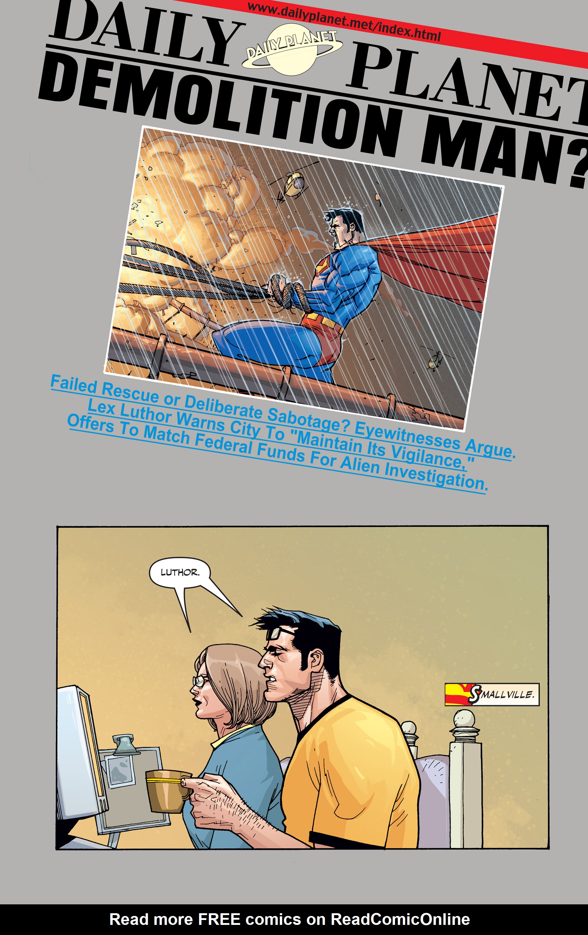 Read online Superman: Birthright (2003) comic -  Issue #7 - 11