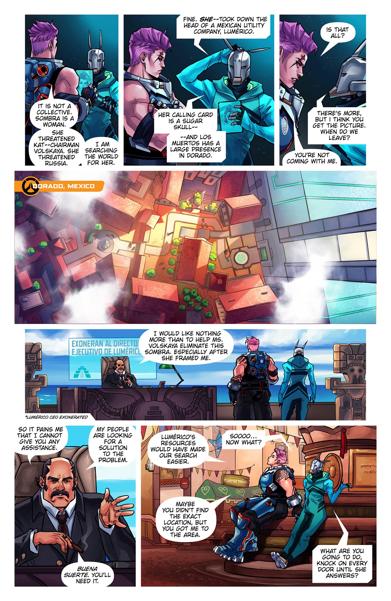 Read online Overwatch comic -  Issue #15 - 6