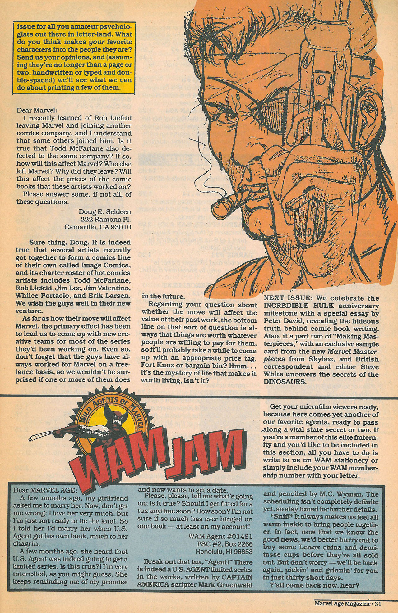 Read online Marvel Age comic -  Issue #117 - 32