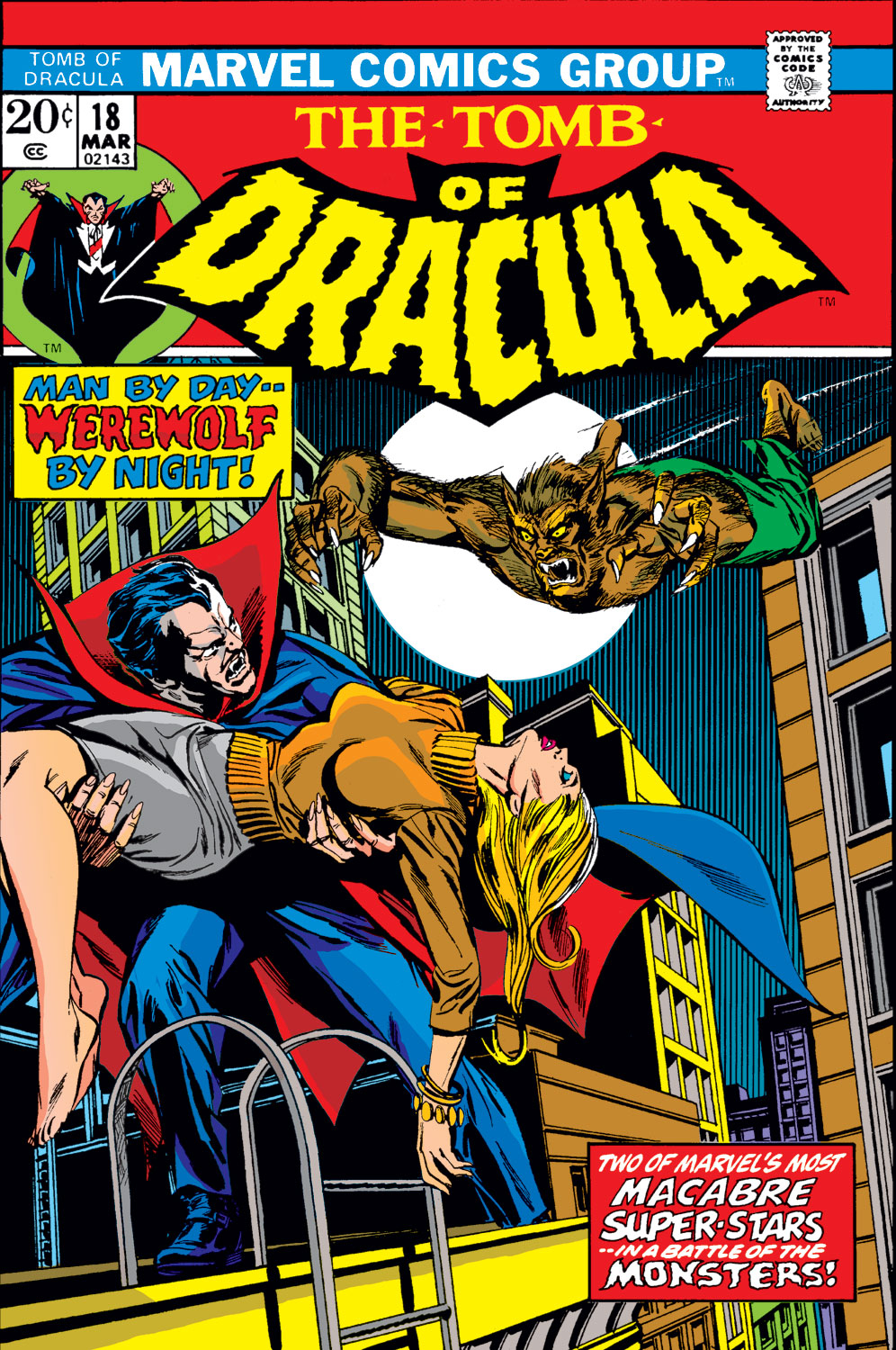 Read online Tomb of Dracula (1972) comic -  Issue #18 - 1
