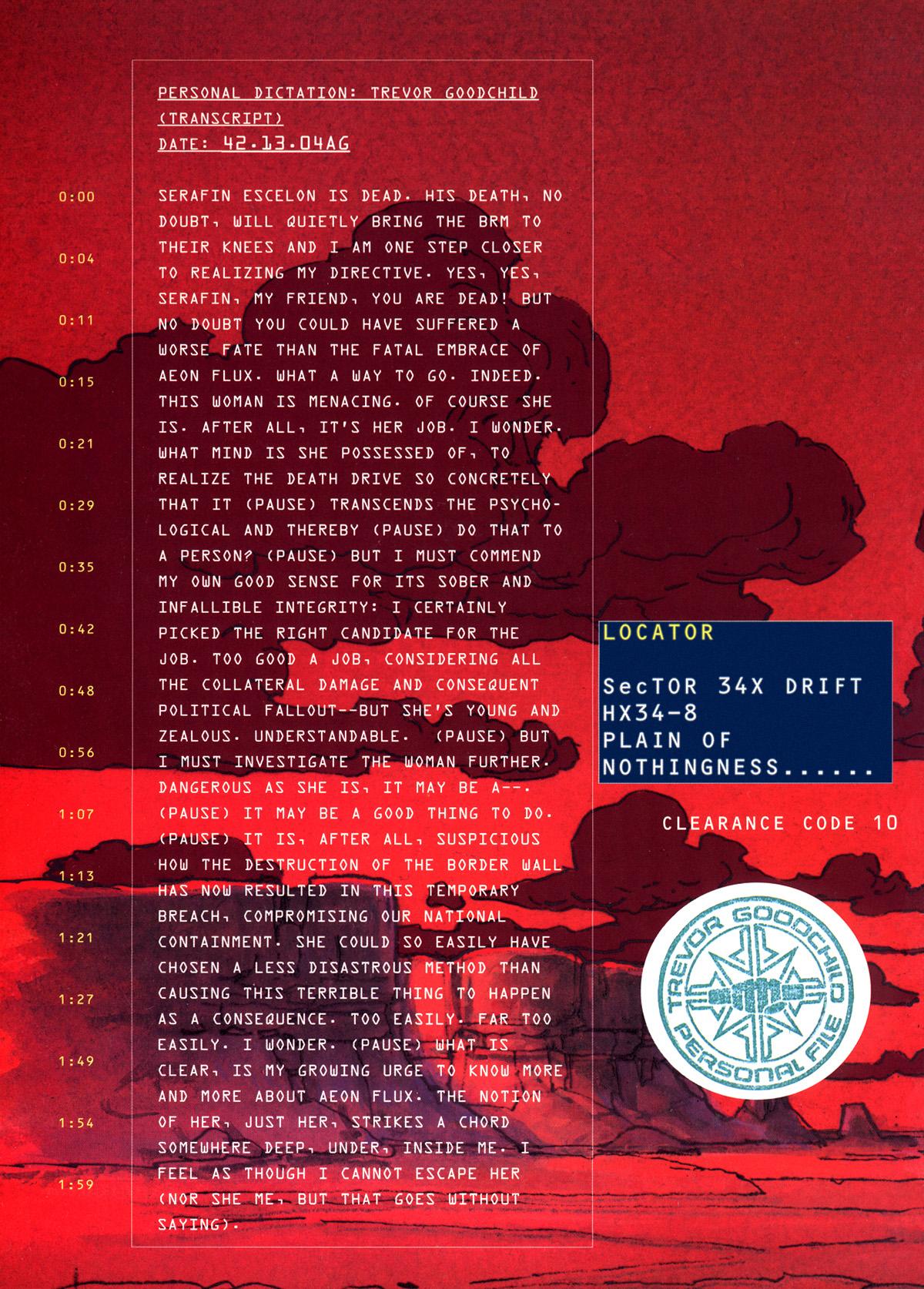 Read online Aeon Flux: The Herodotus File comic -  Issue # TPB - 44