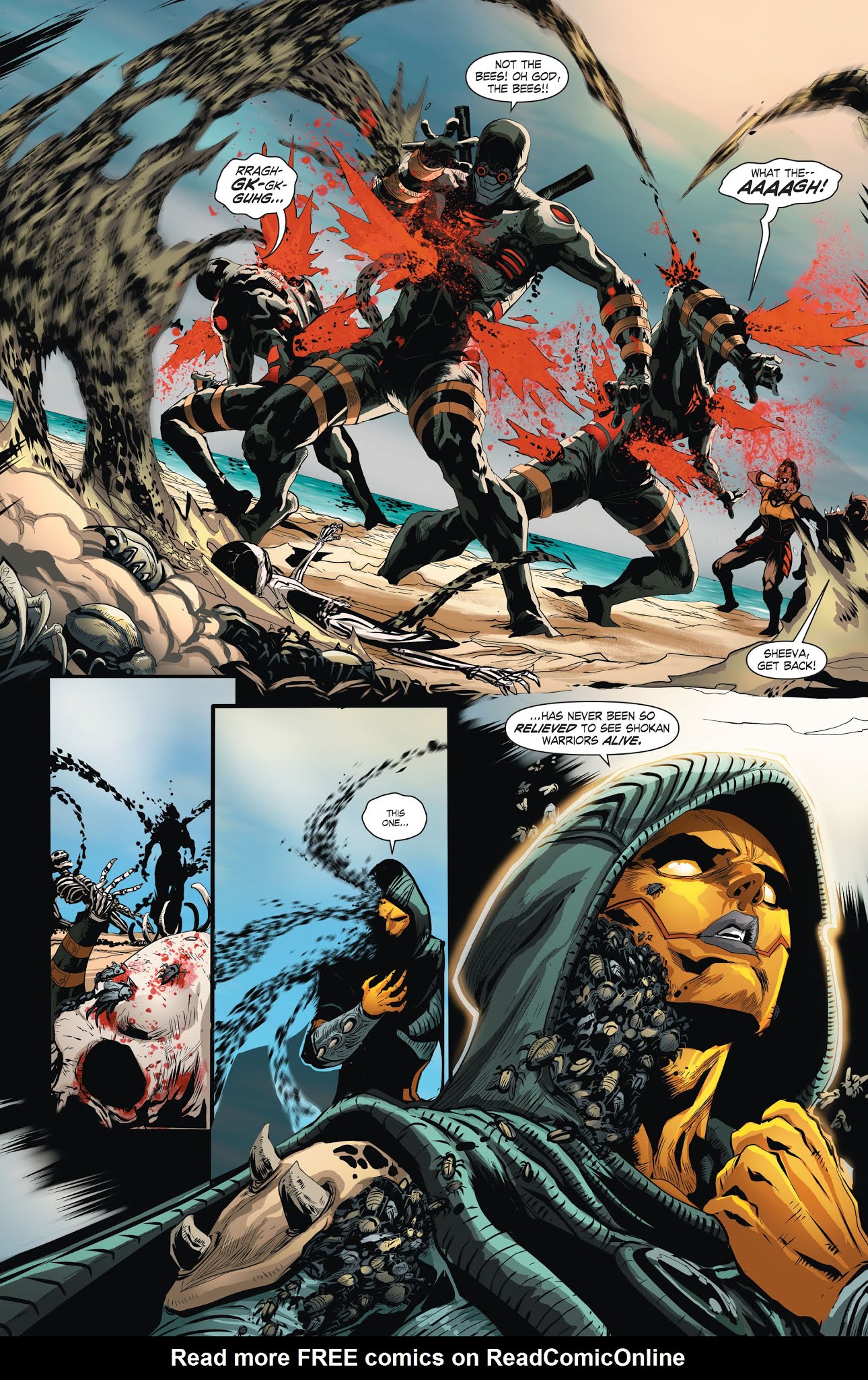 Read online Mortal Kombat X [I] comic -  Issue # _TPB 3 - 69