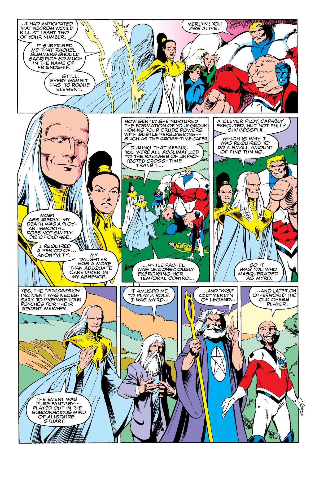 Read online Excalibur Visionaries: Alan Davis comic -  Issue # TPB 1 (Part 2) - 117