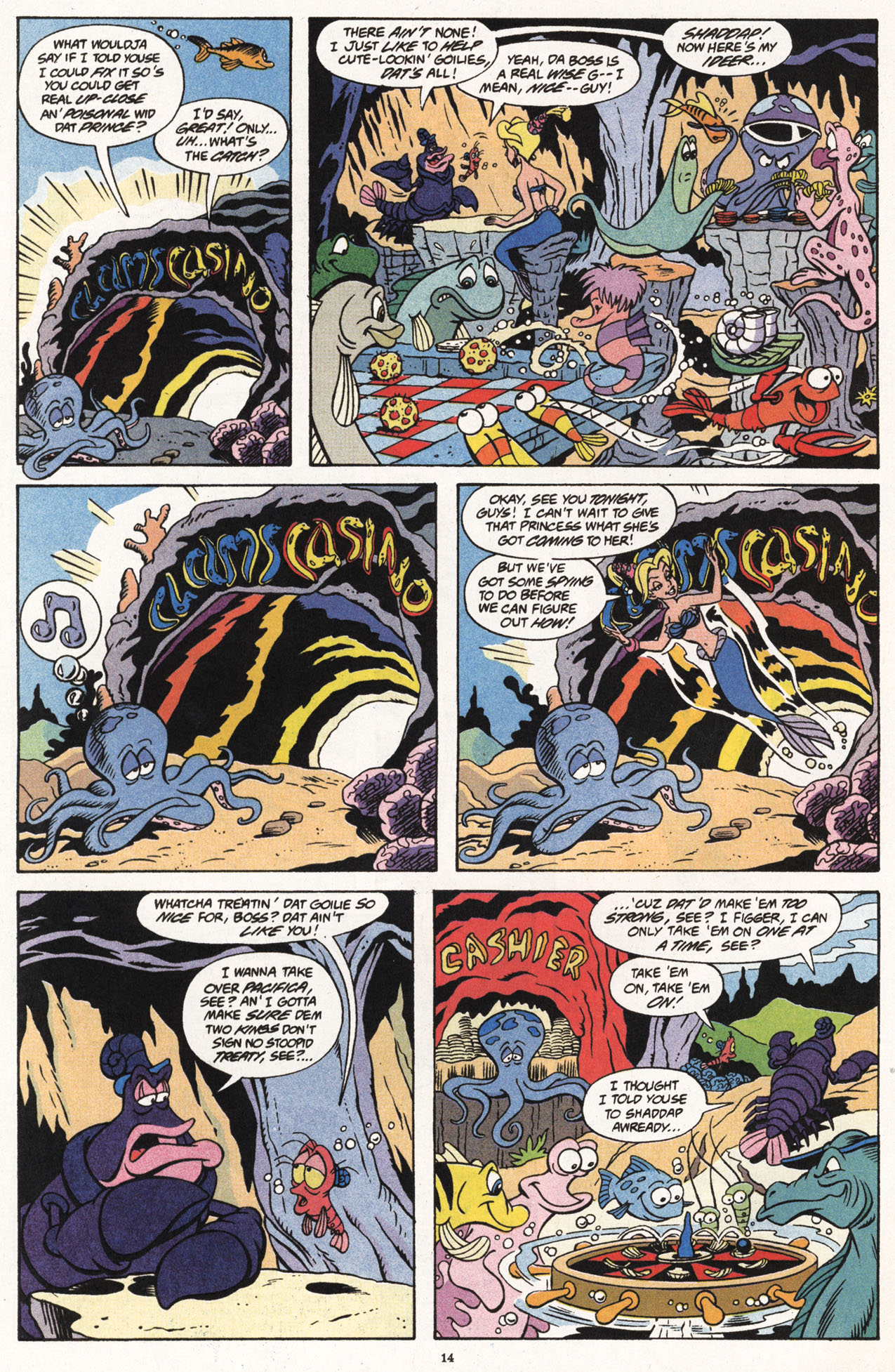 Read online Disney's The Little Mermaid comic -  Issue #2 - 16