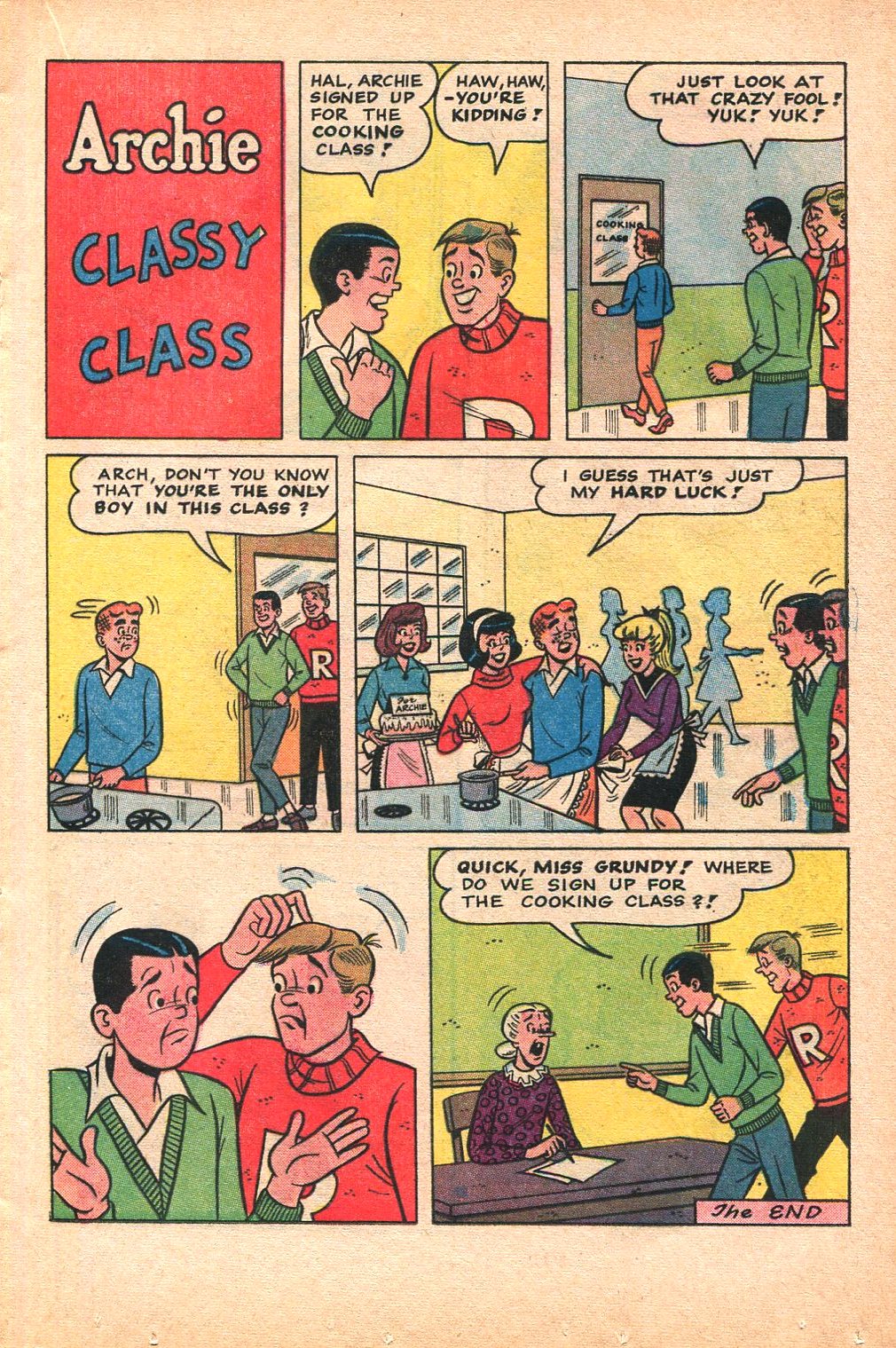 Read online Archie's Joke Book Magazine comic -  Issue #100 - 17