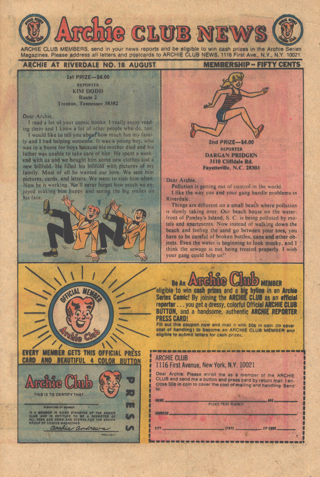 Read online Archie at Riverdale High (1972) comic -  Issue #18 - 17