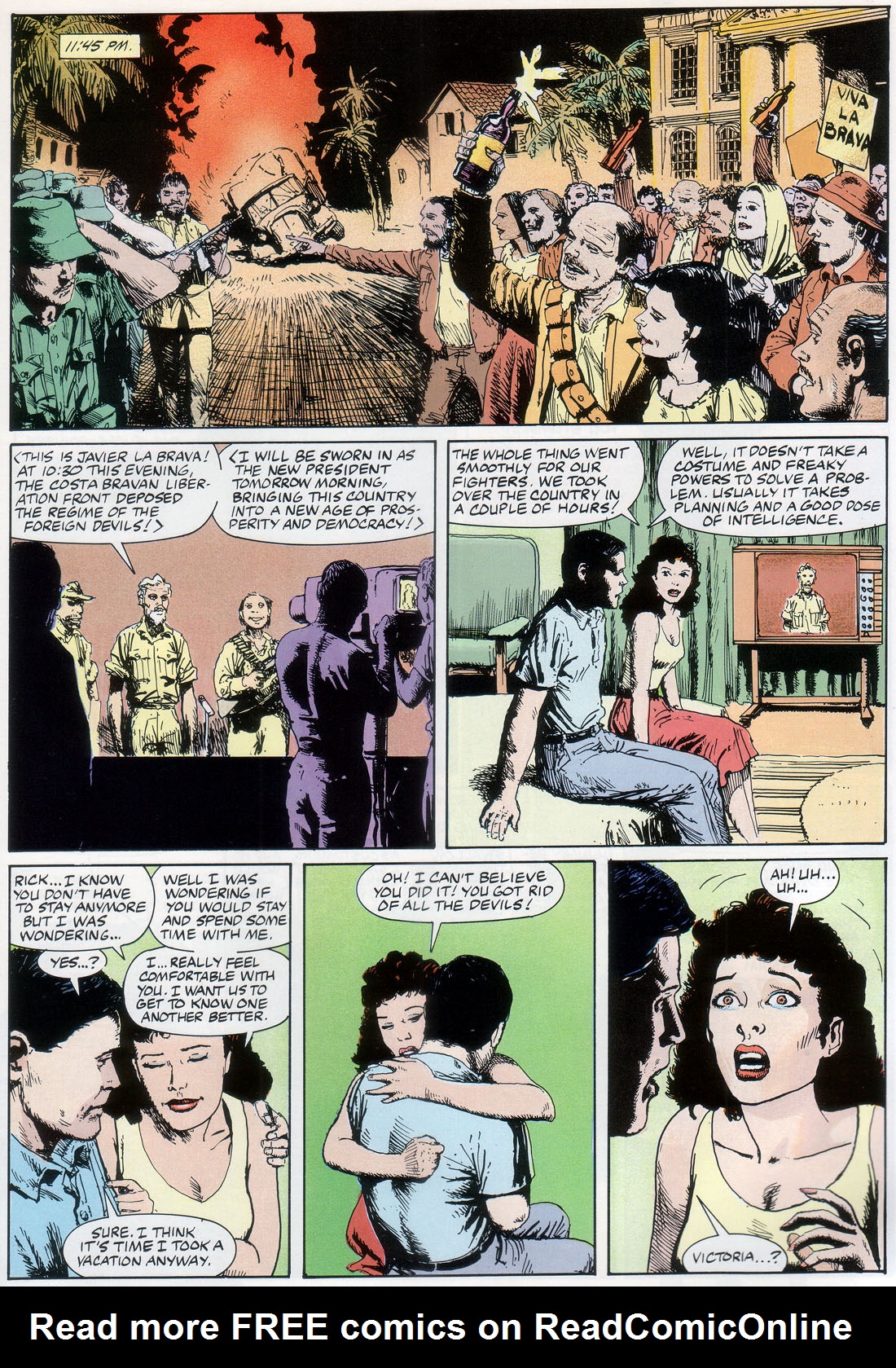 Read online Marvel Graphic Novel: Rick Mason, The Agent comic -  Issue # TPB - 75