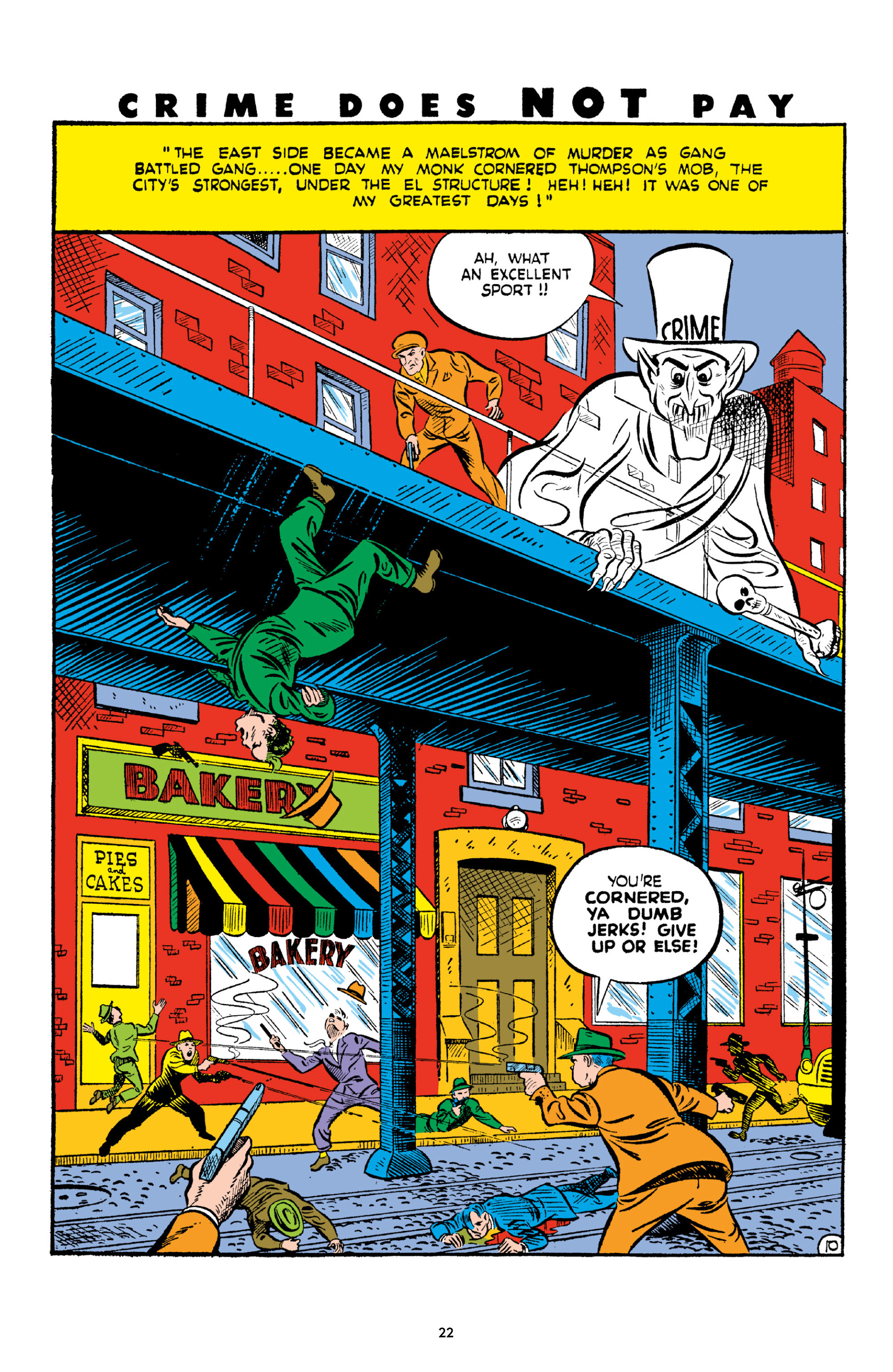 Read online Crime Does Not Pay Archives comic -  Issue # TPB 3 (Part 1) - 22