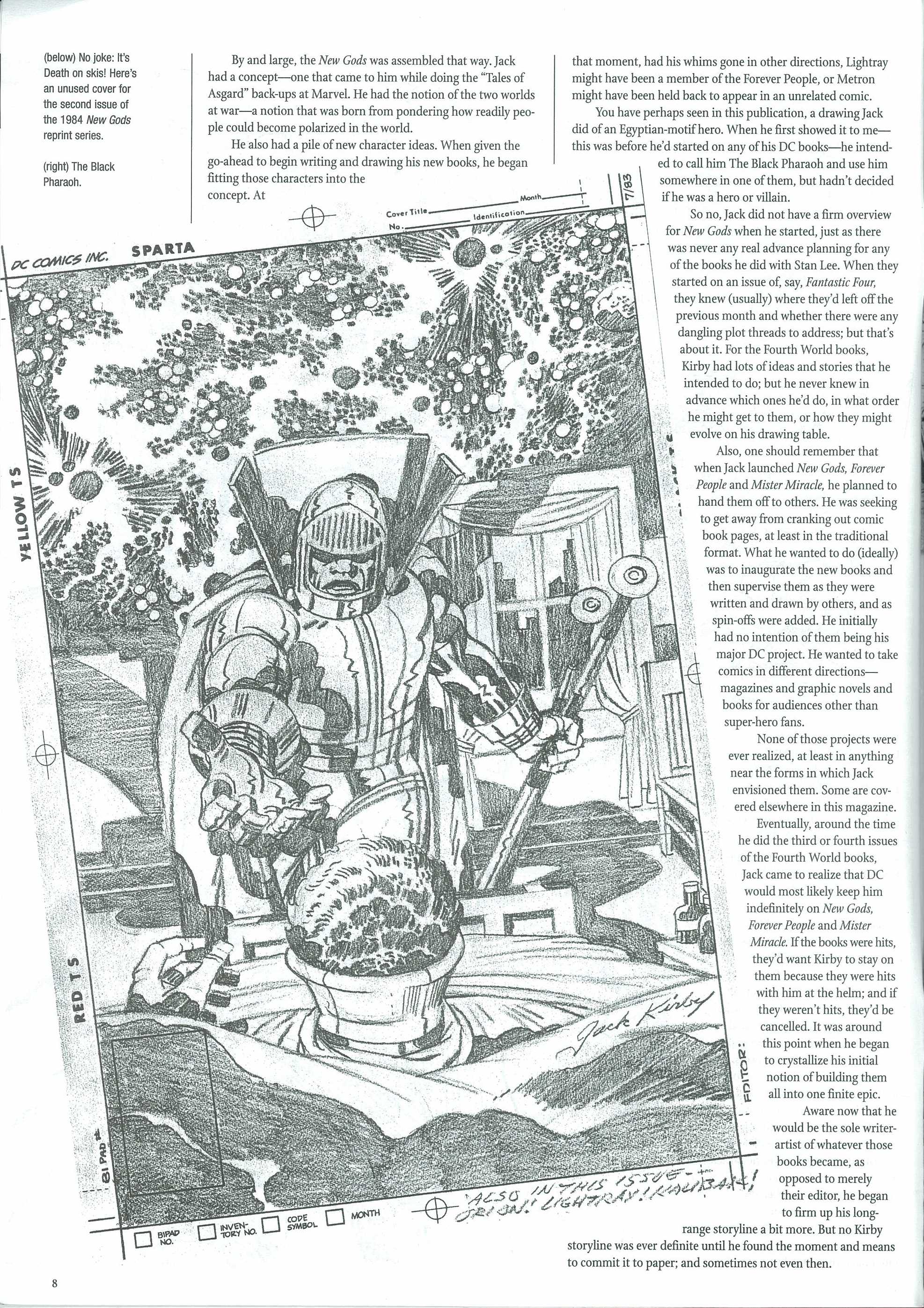 Read online The Jack Kirby Collector comic -  Issue #32 - 10