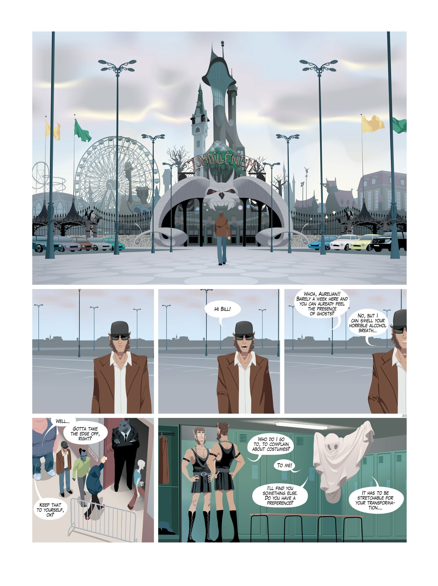 Read online Zombillenium comic -  Issue # TPB 1 - 38