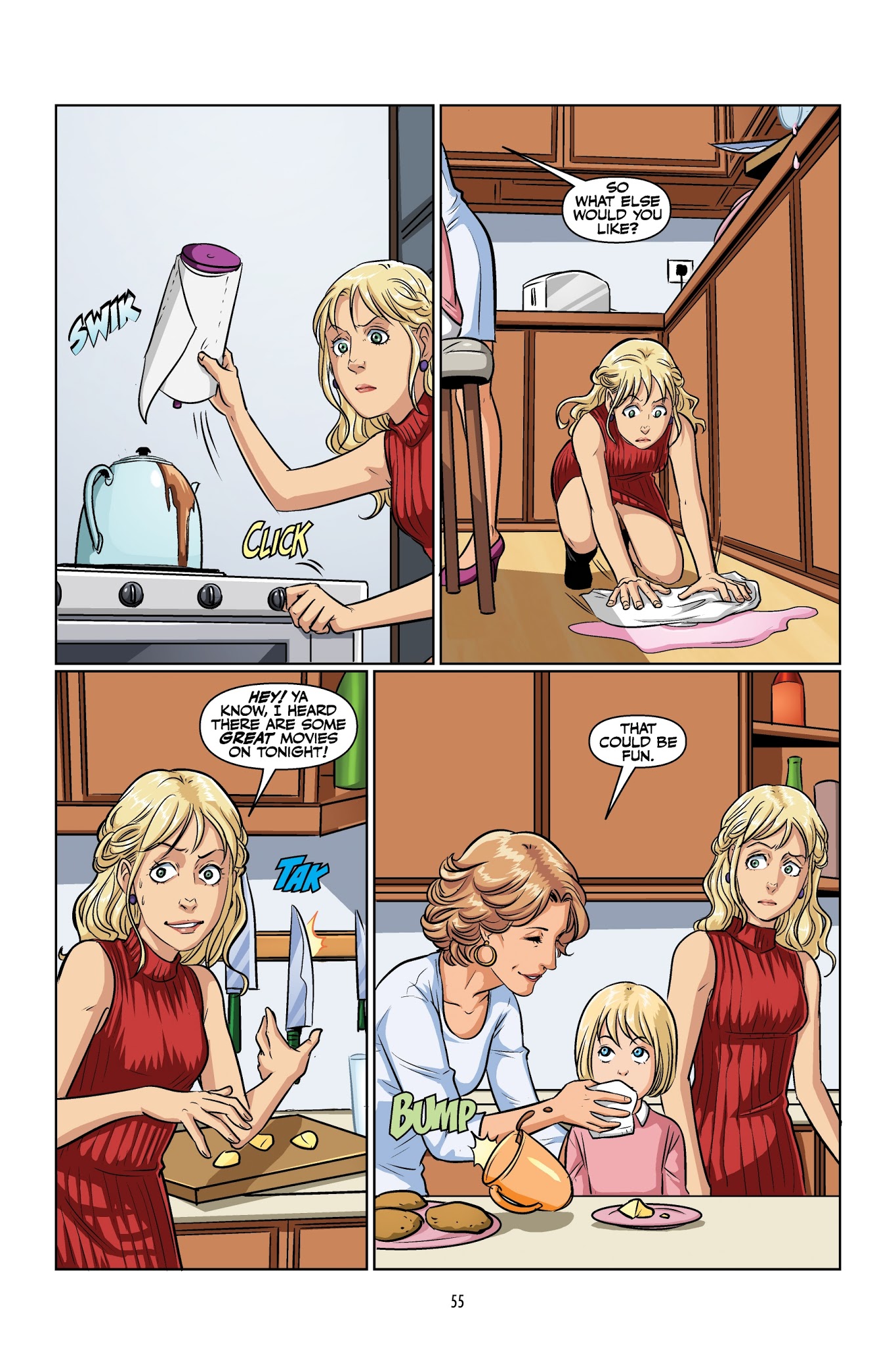 Read online Buffy: The High School Years–Parental Parasite comic -  Issue # TPB - 57