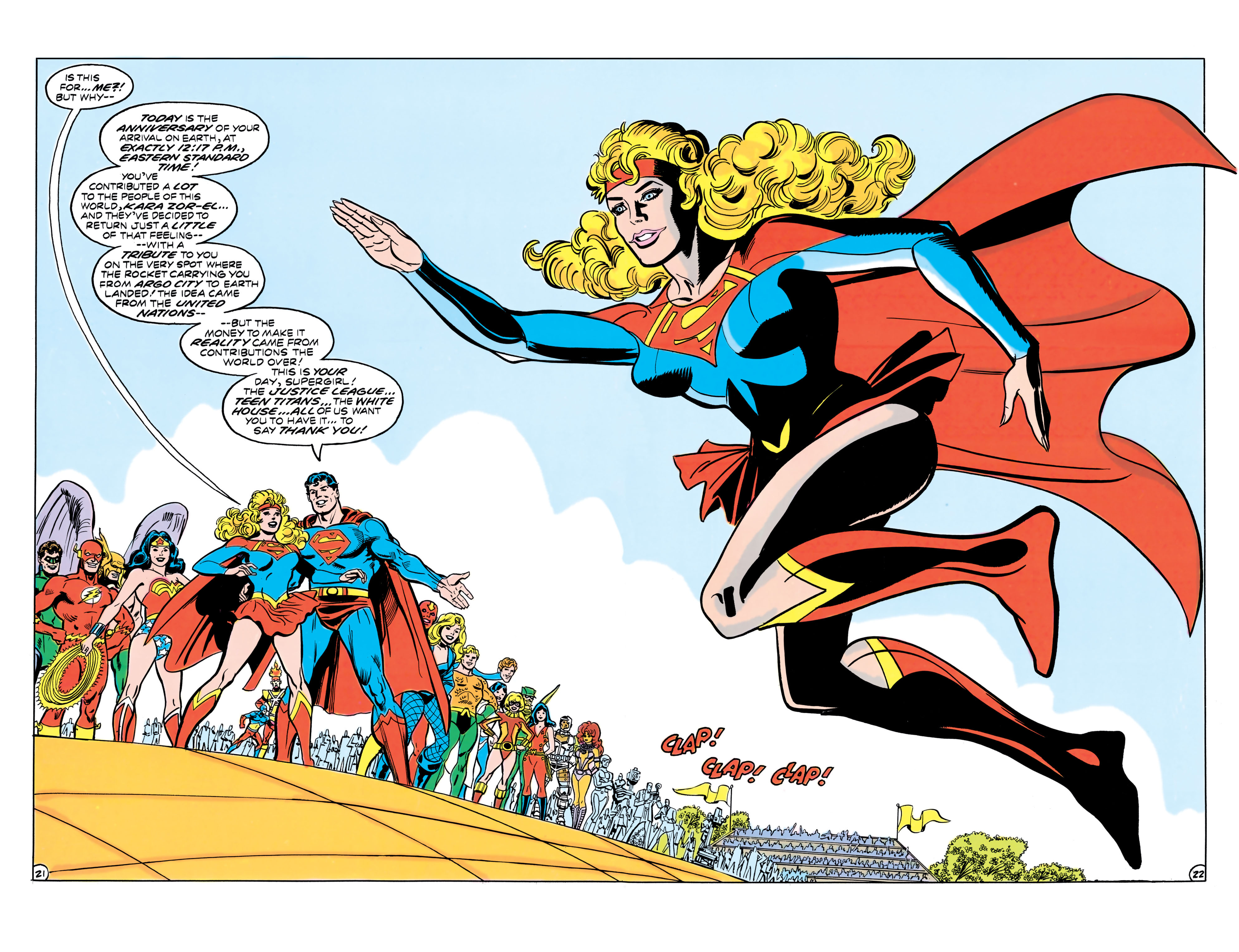 Read online Supergirl (1982) comic -  Issue #20 - 22