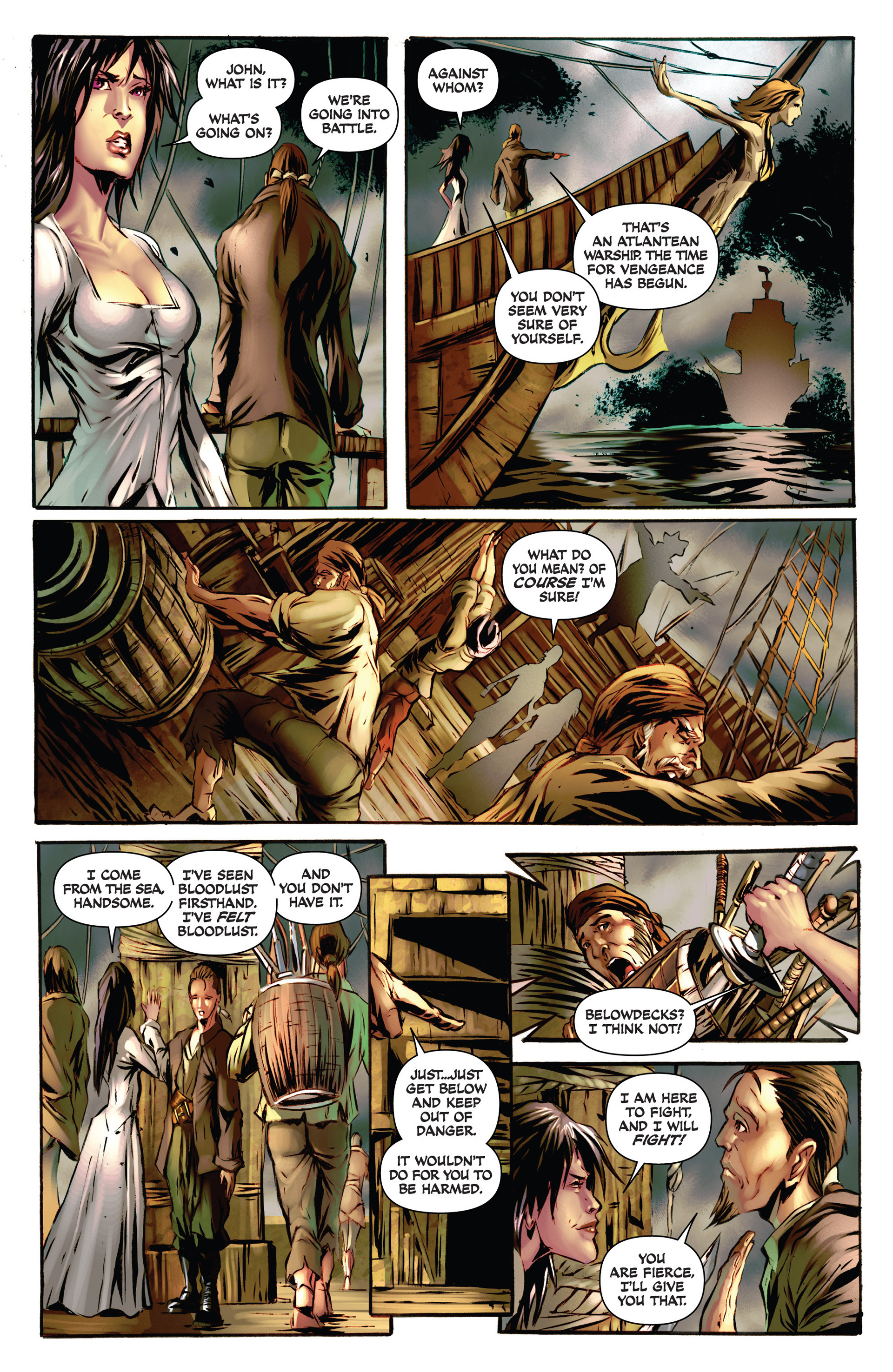 Damsels: Mermaids Issue #2 #3 - English 6