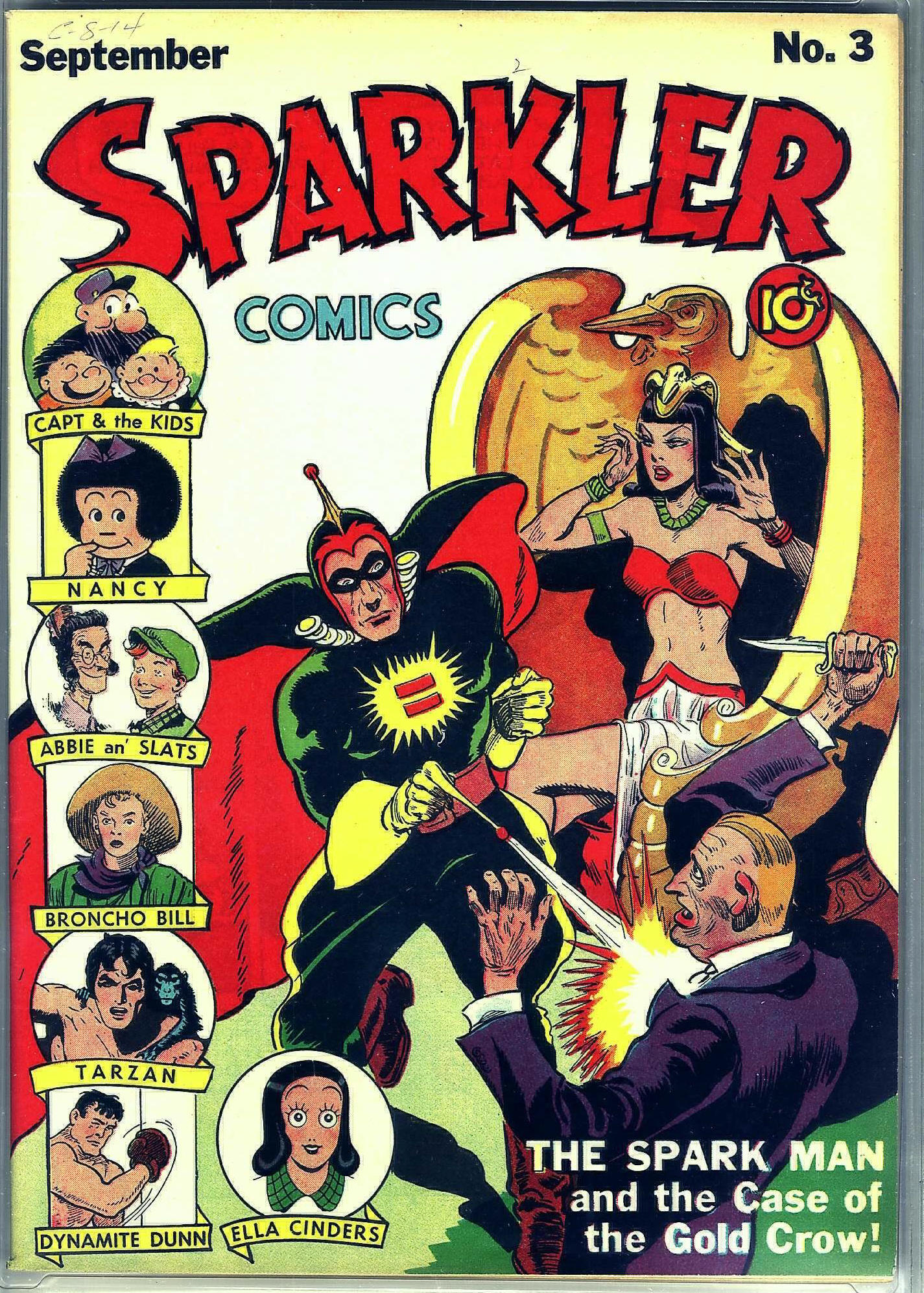 Read online Sparkler Comics comic -  Issue #3 - 1