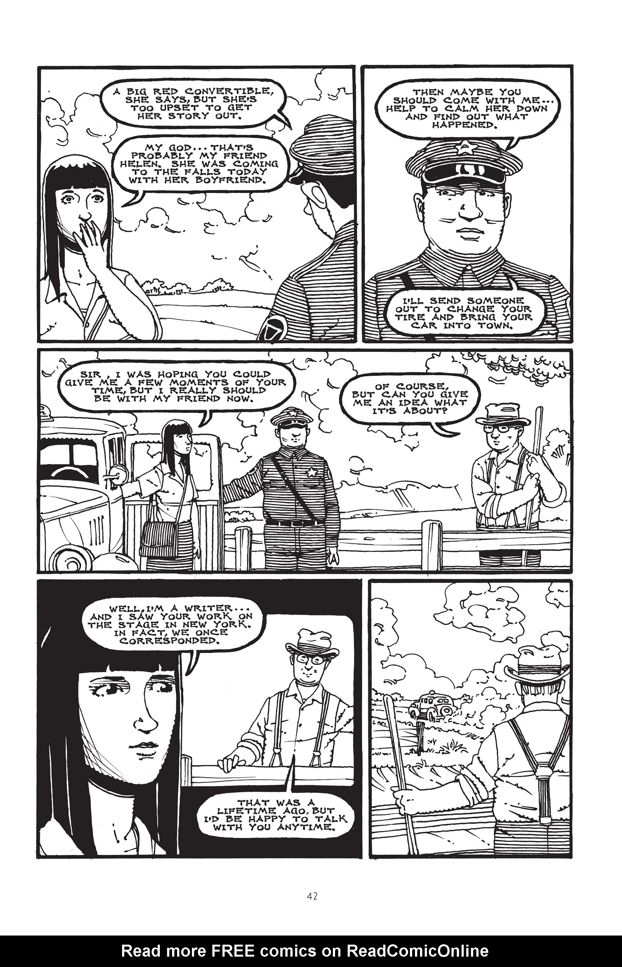 Read online Louise Brooks: Detective comic -  Issue # TPB - 43