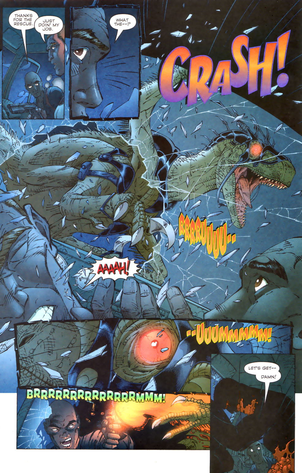 Read online Extinction Event comic -  Issue #3 - 10