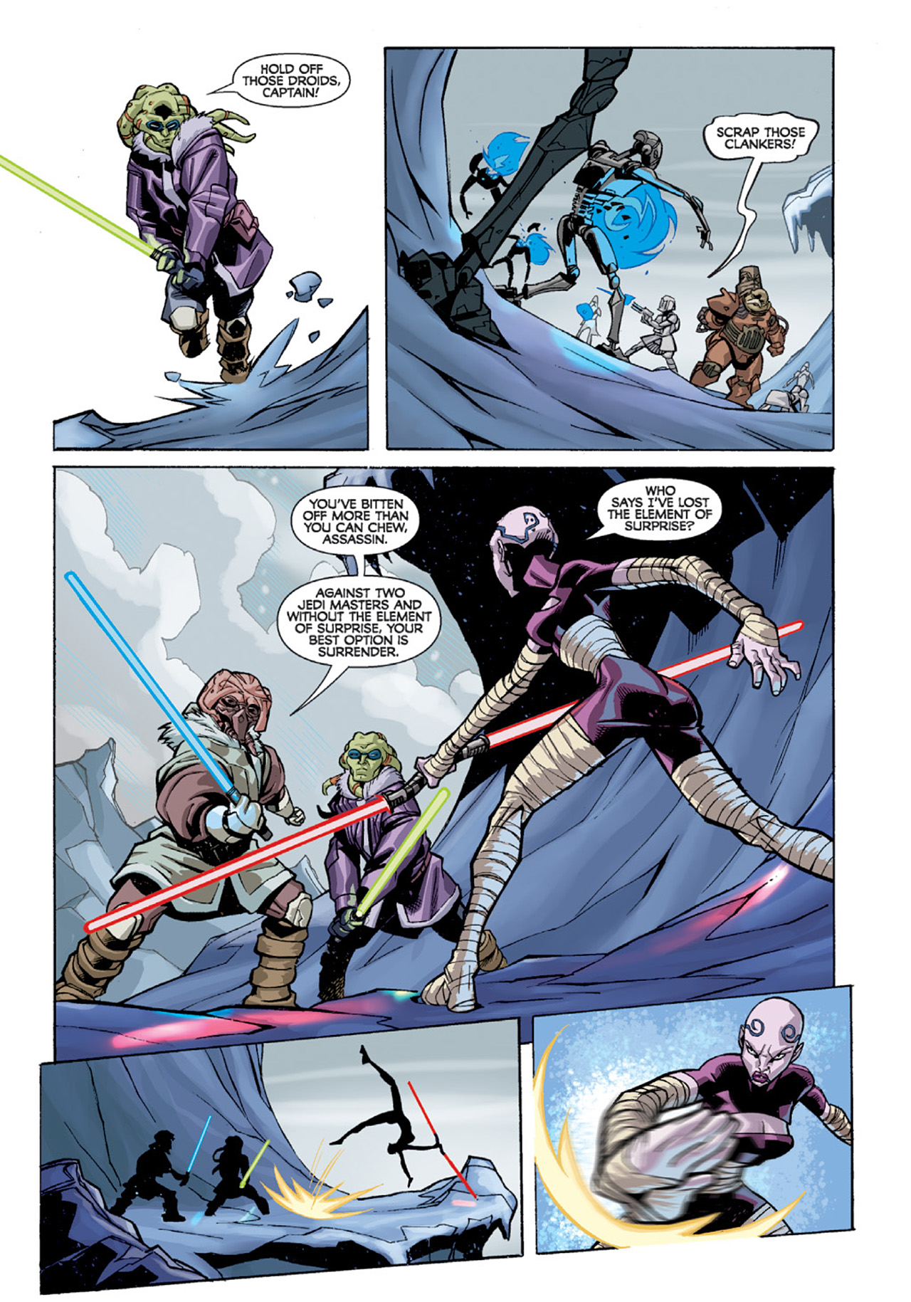 Read online Star Wars: The Clone Wars comic -  Issue #8 - 6