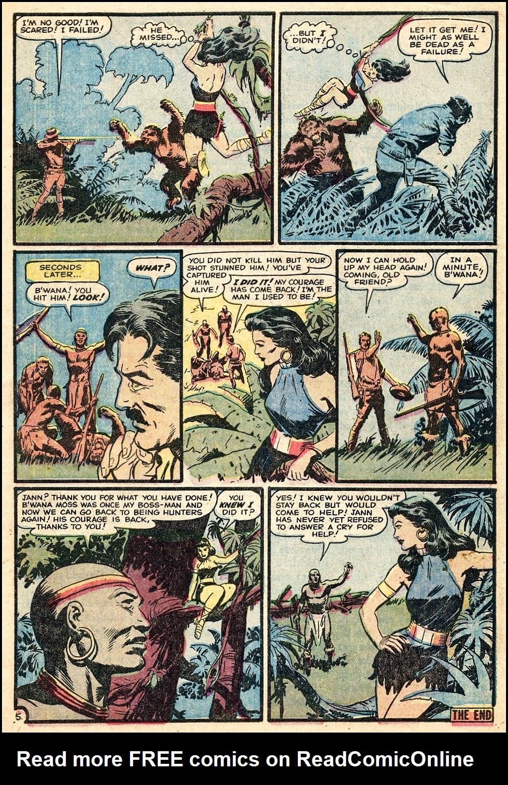 Read online Jann of the Jungle comic -  Issue #16 - 6