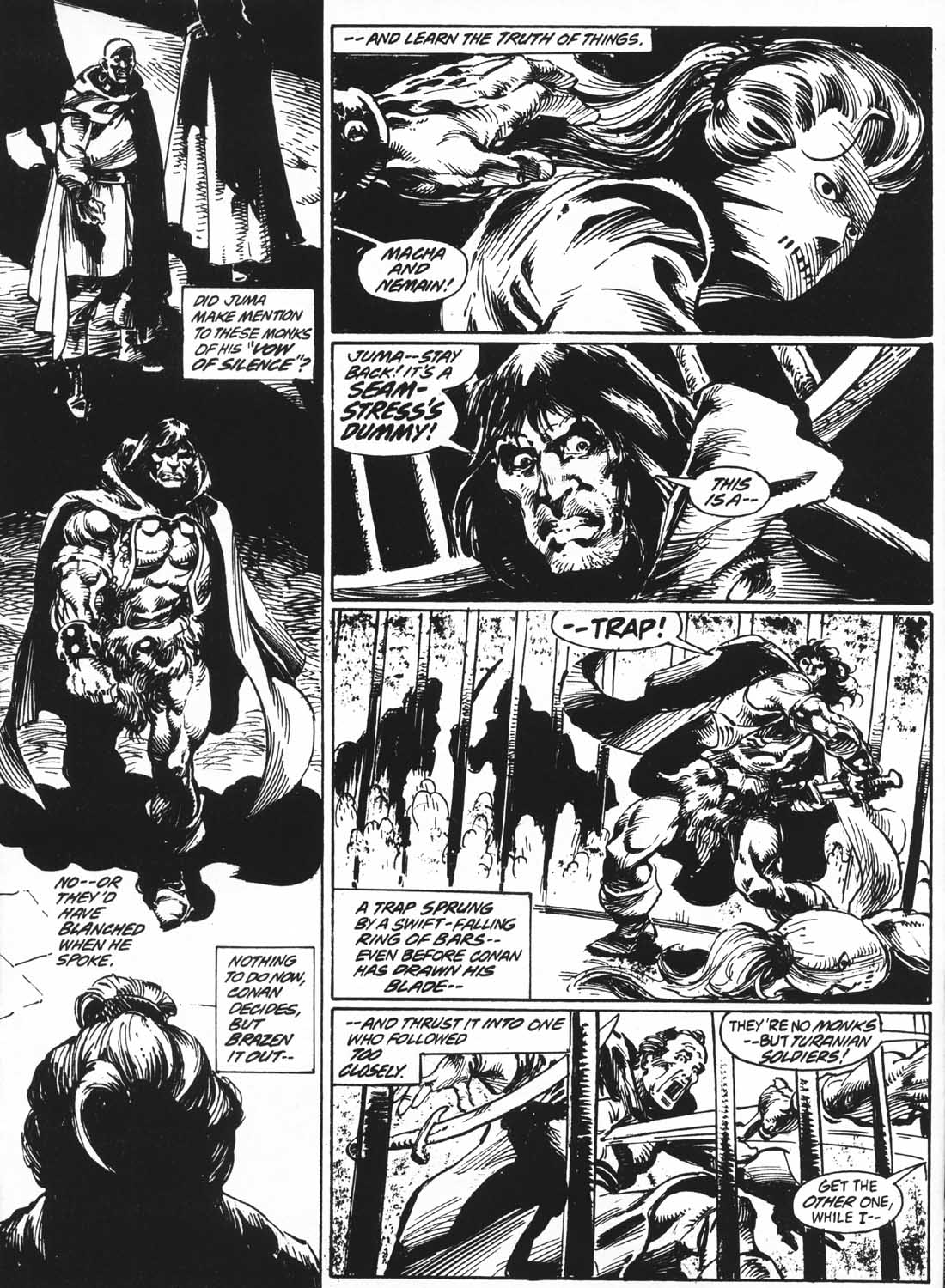 Read online The Savage Sword Of Conan comic -  Issue #233 - 19