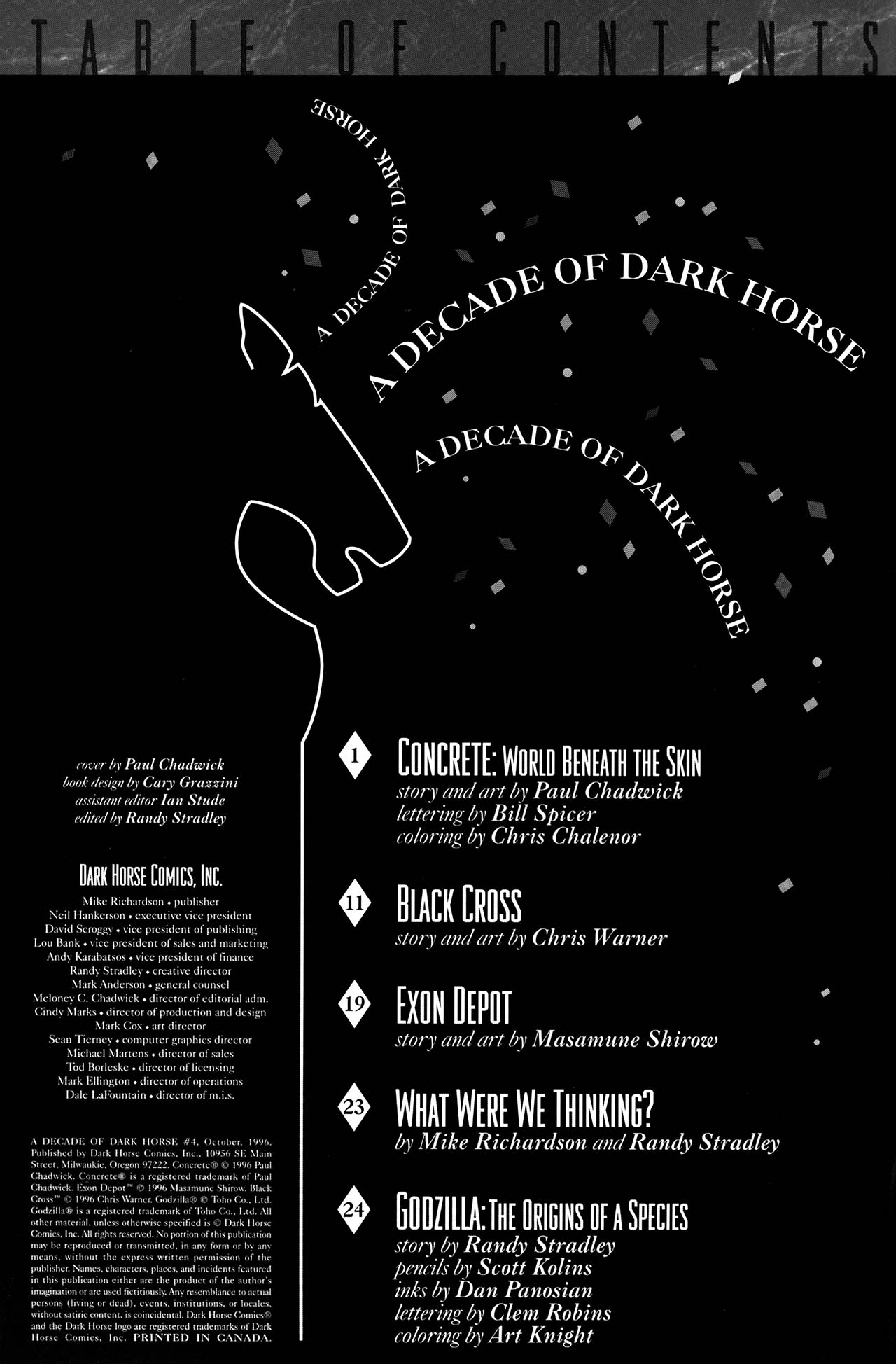 Read online A Decade of Dark Horse comic -  Issue #4 - 2