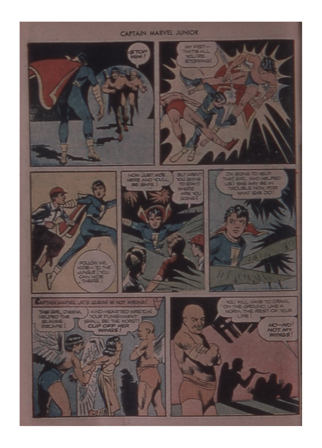 Read online Captain Marvel, Jr. comic -  Issue #47 - 46