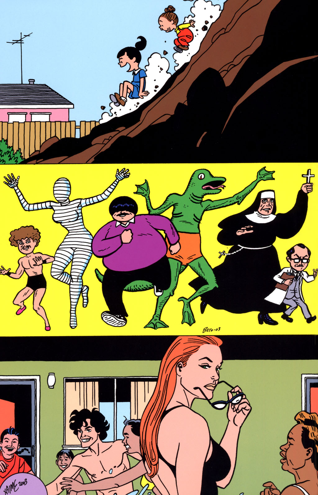 Read online Love and Rockets (2001) comic -  Issue #10 - 60