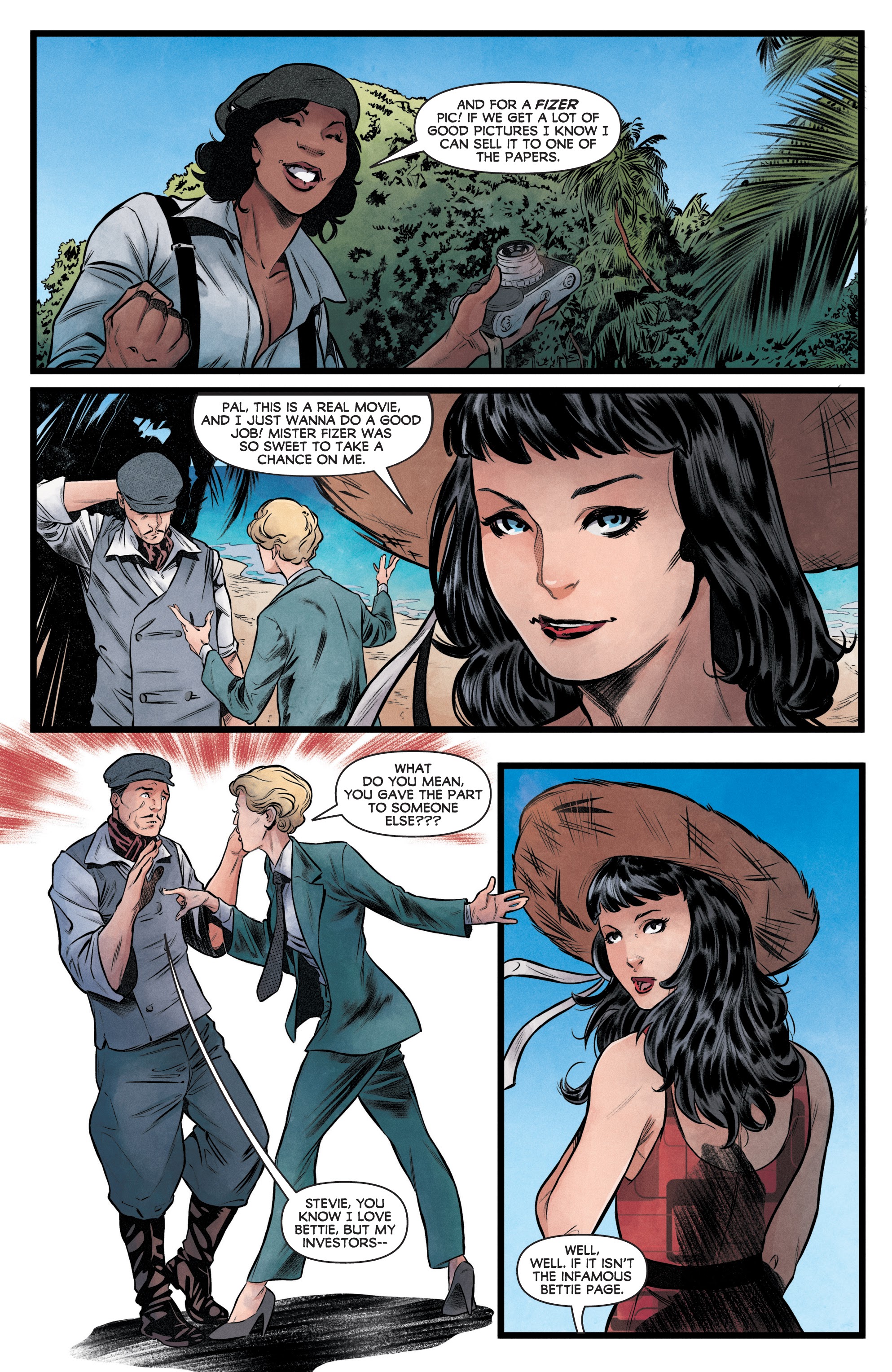 Read online Bettie Page (2020) comic -  Issue #1 - 9