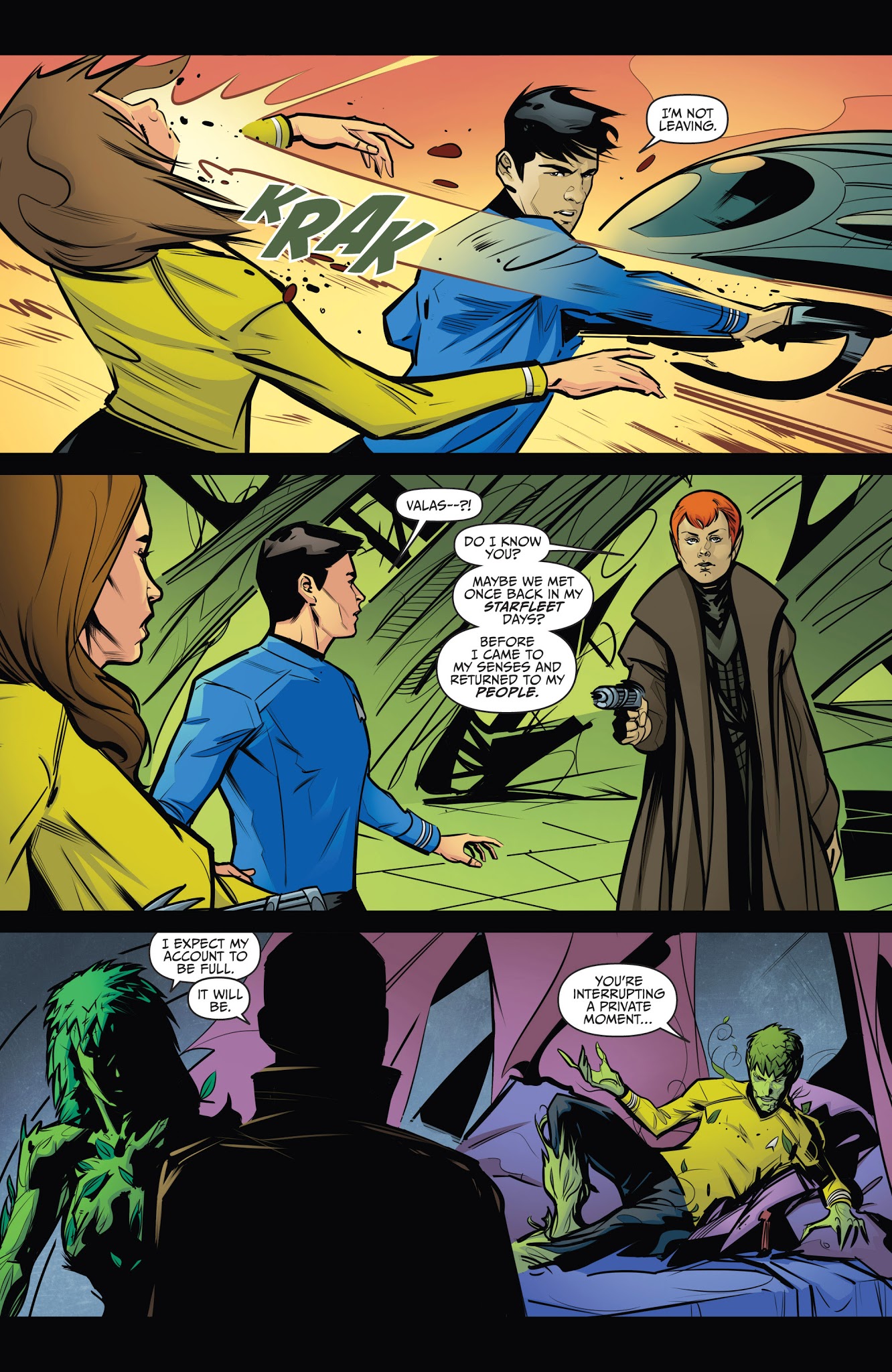 Read online Star Trek: Boldly Go comic -  Issue #16 - 17