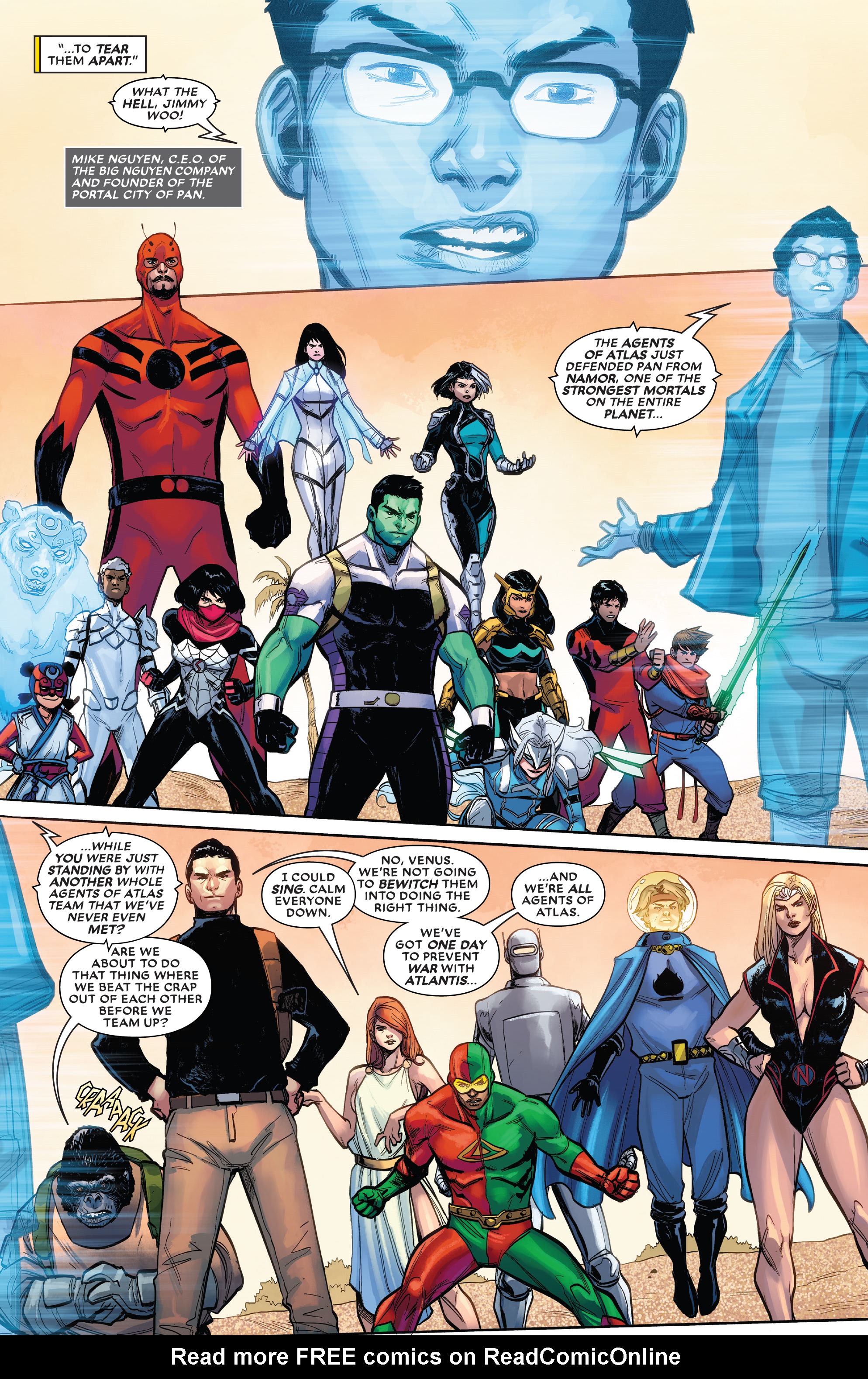 Read online Atlantis Attacks comic -  Issue #2 - 5