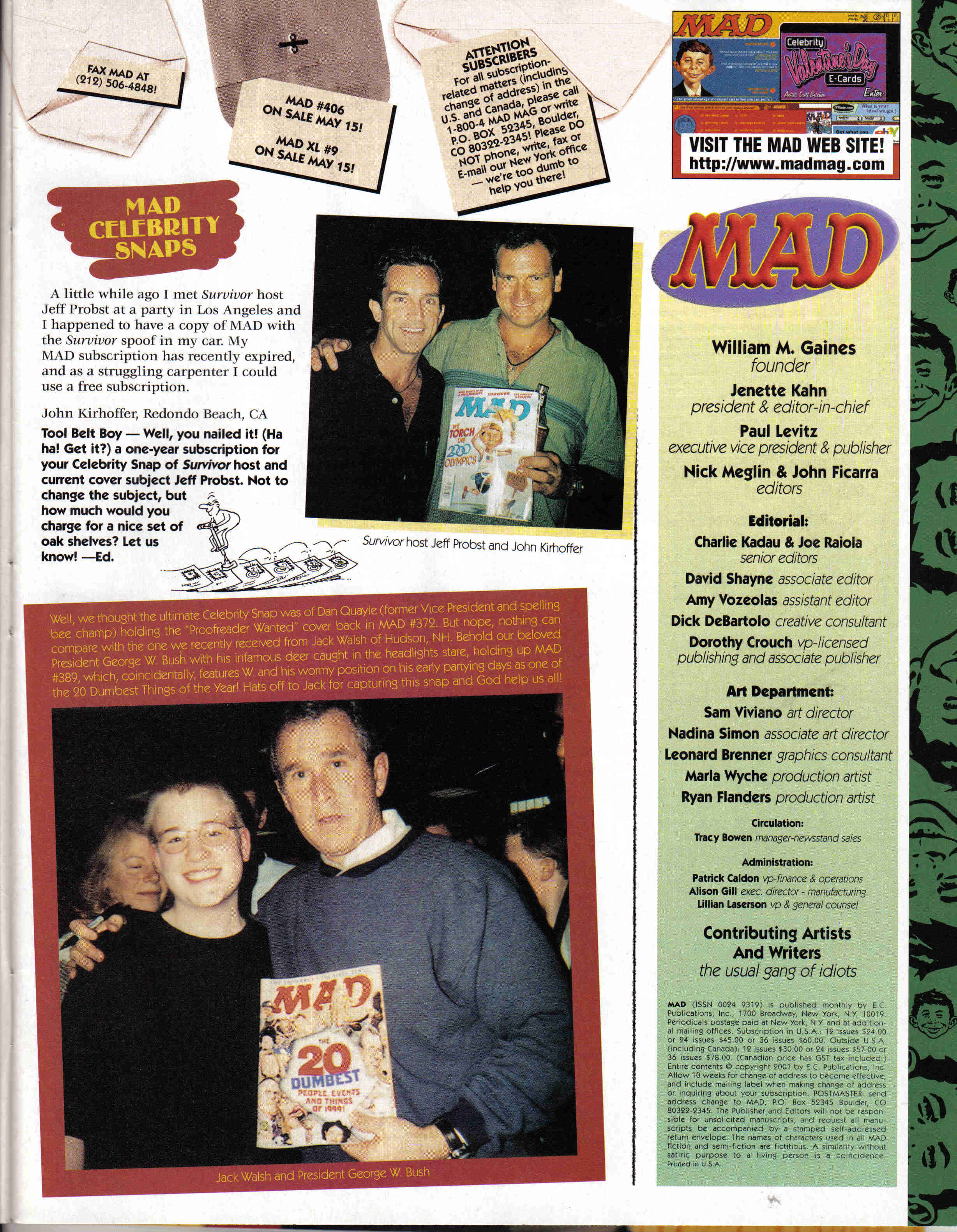 Read online MAD comic -  Issue #405 - 5