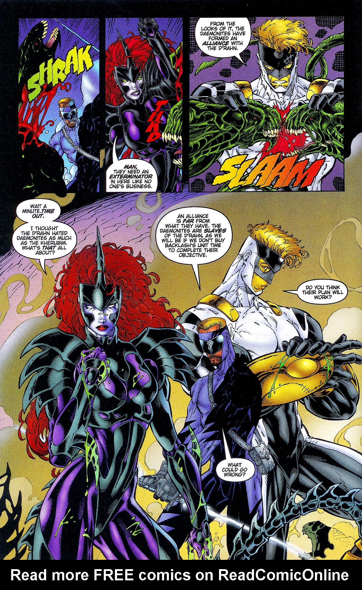 Read online Wildcore comic -  Issue #2 - 13