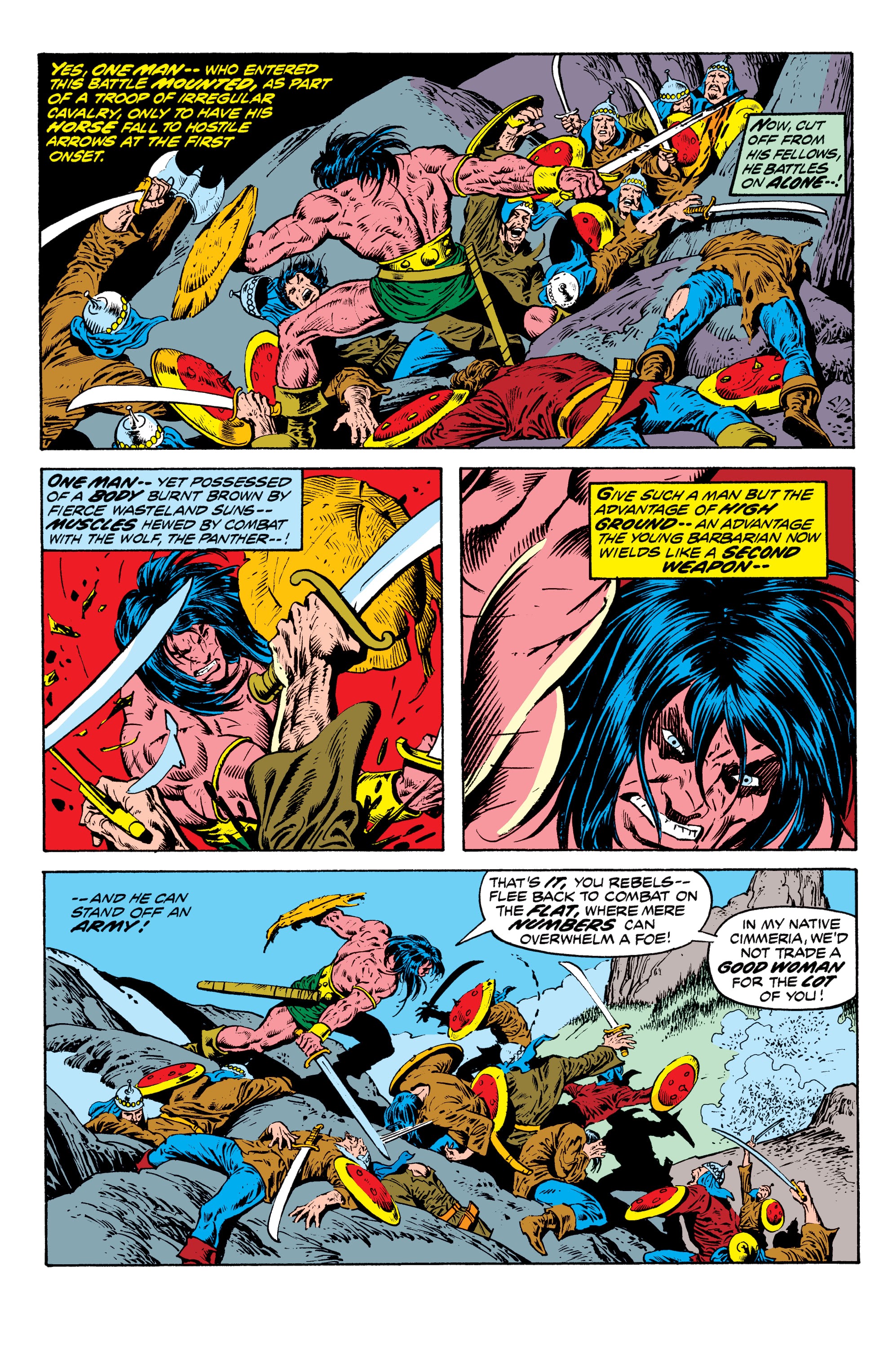 Read online Conan The Barbarian Epic Collection: The Original Marvel Years - The Curse Of The Golden Skull comic -  Issue # TPB (Part 1) - 69