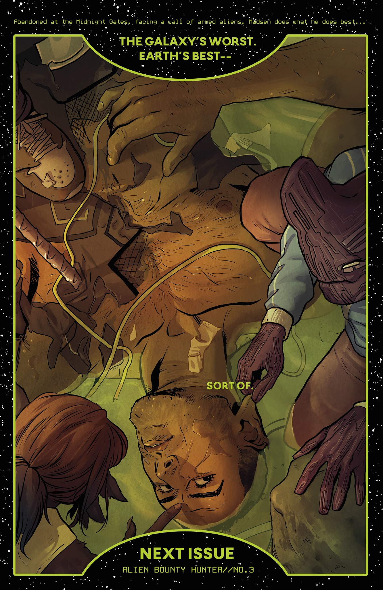 Read online Alien Bounty Hunter comic -  Issue #2 - 29