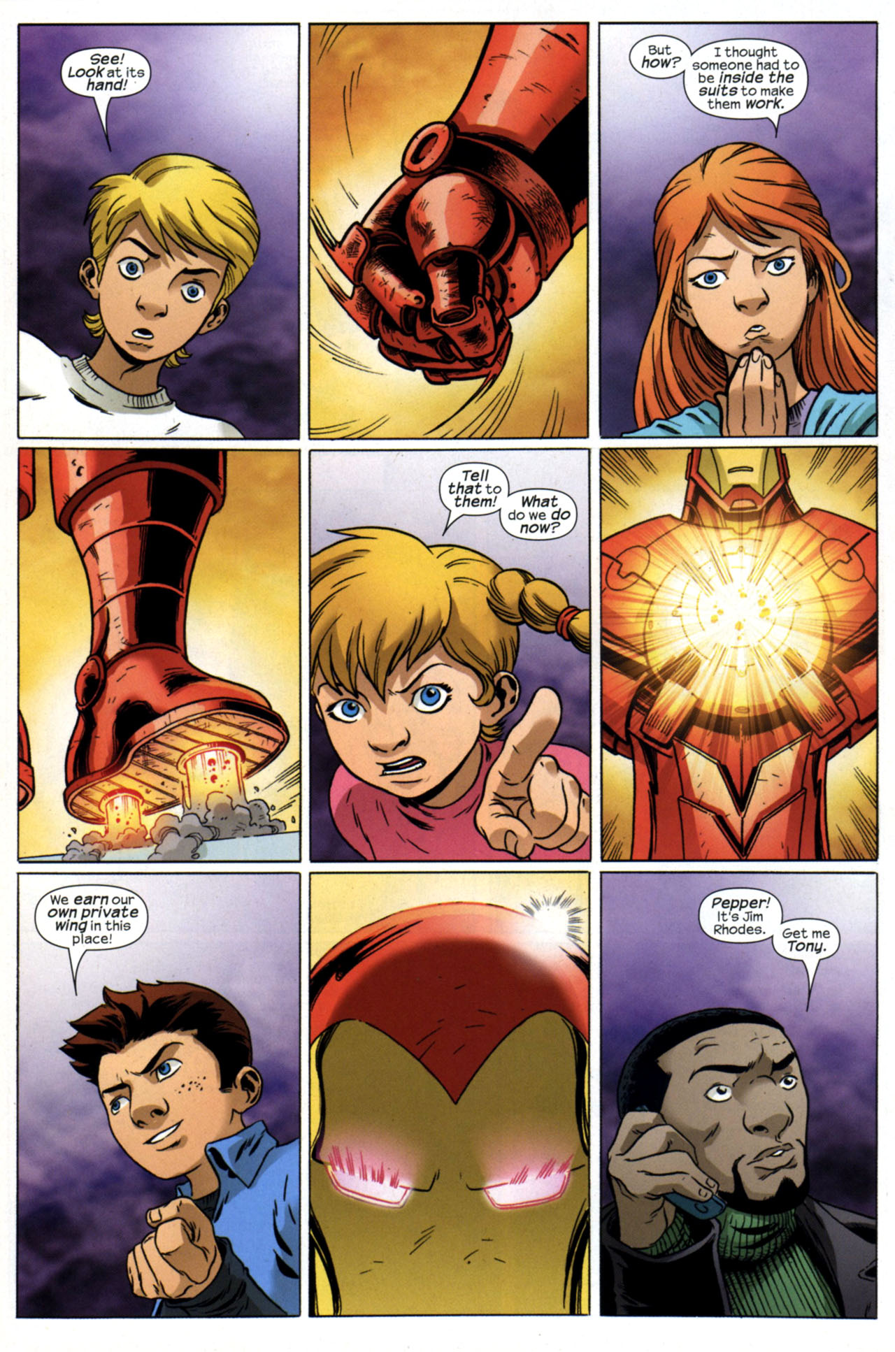 Read online Iron Man and Power Pack comic -  Issue #3 - 13