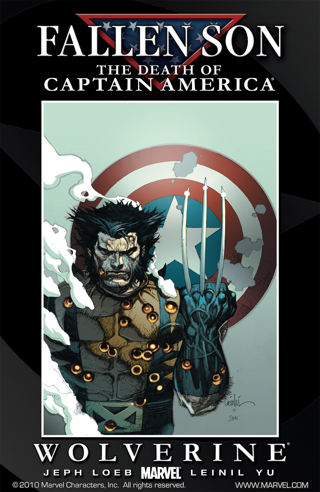 Read online Fallen Son: The Death of Captain America comic -  Issue #1 - 1