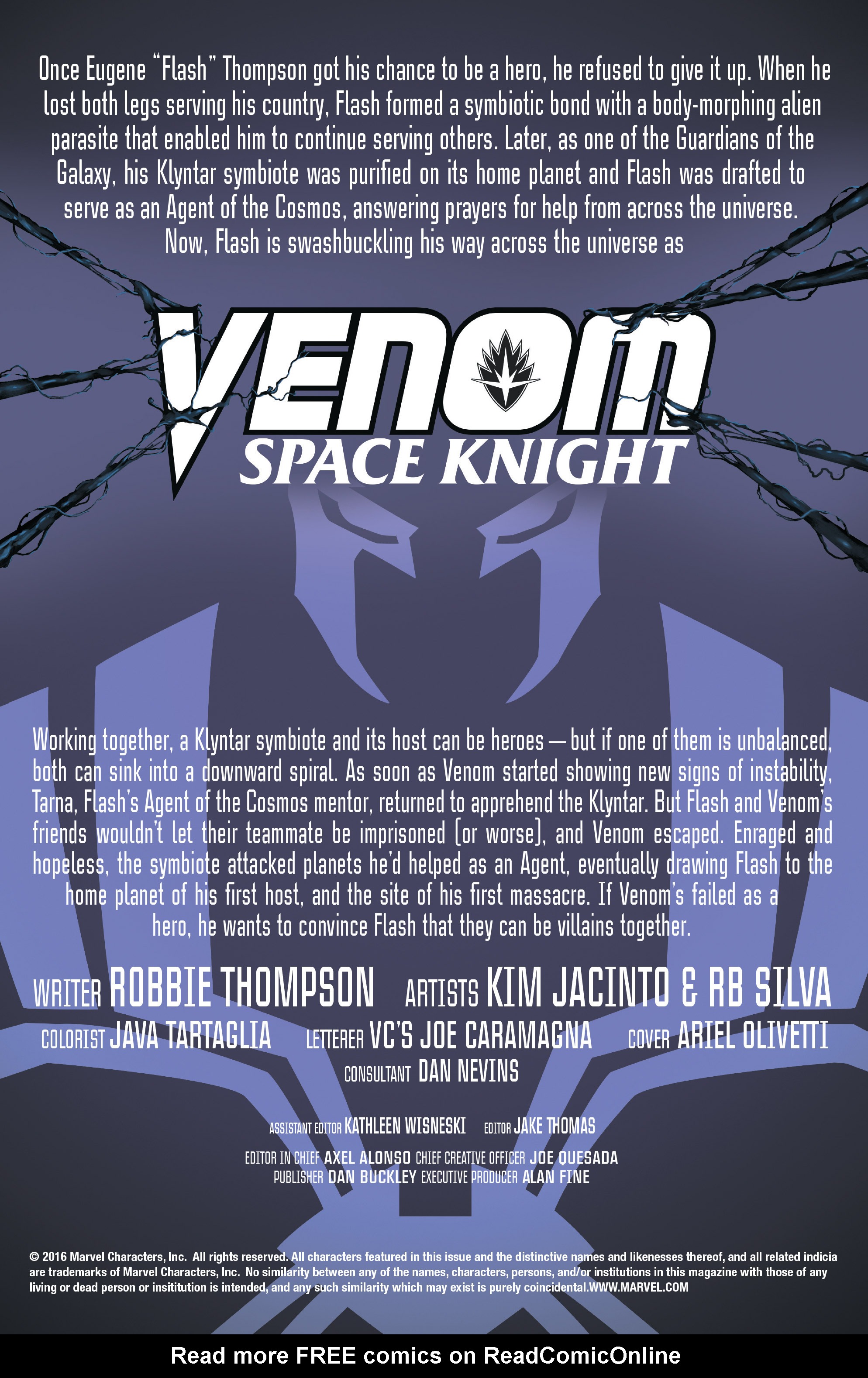 Read online Venom: Space Knight comic -  Issue #9 - 2