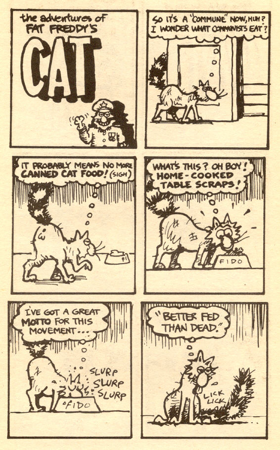 Read online Adventures of Fat Freddy's Cat comic -  Issue #3 - 35