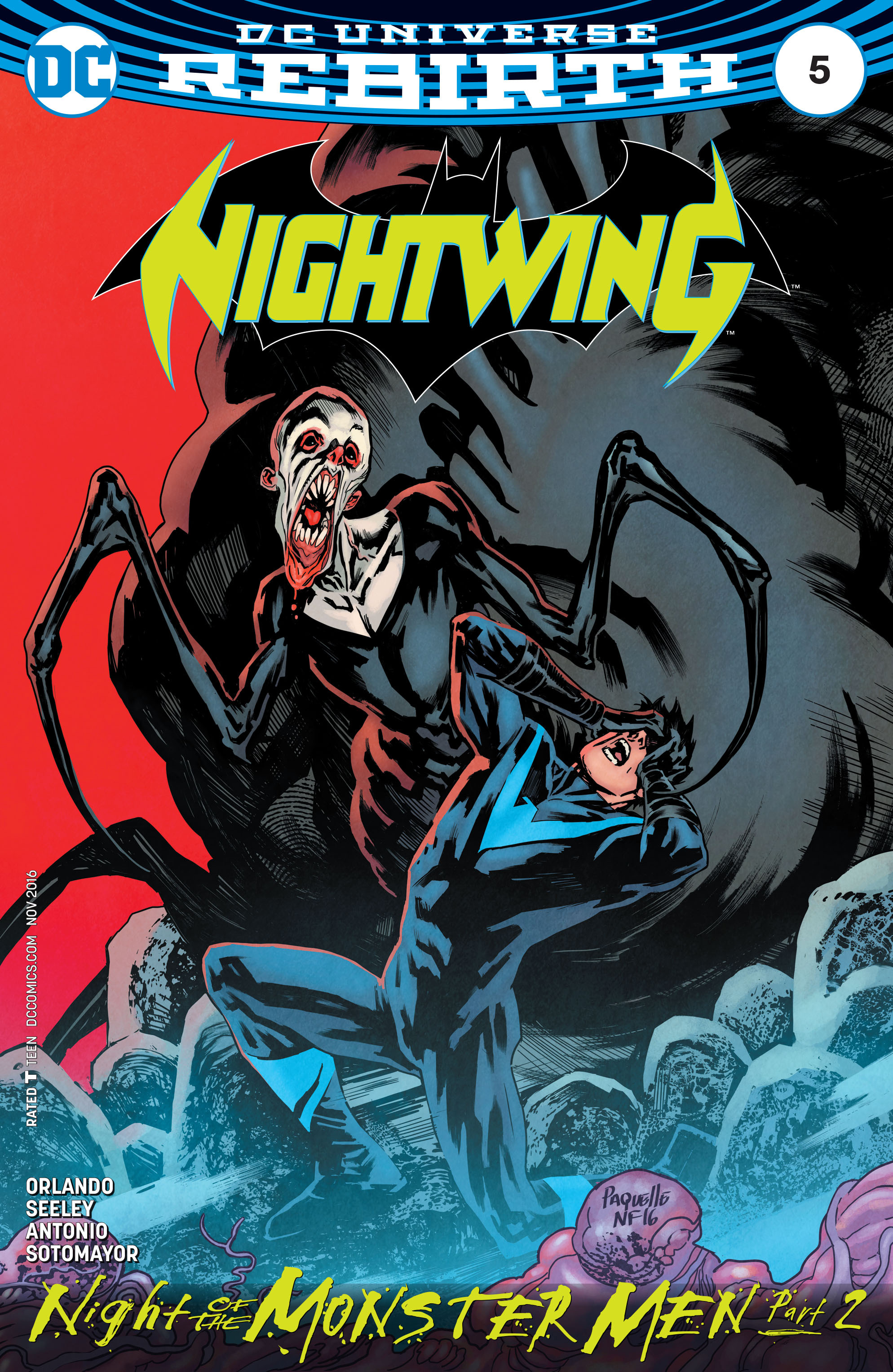 Read online Nightwing (2016) comic -  Issue #5 - 1