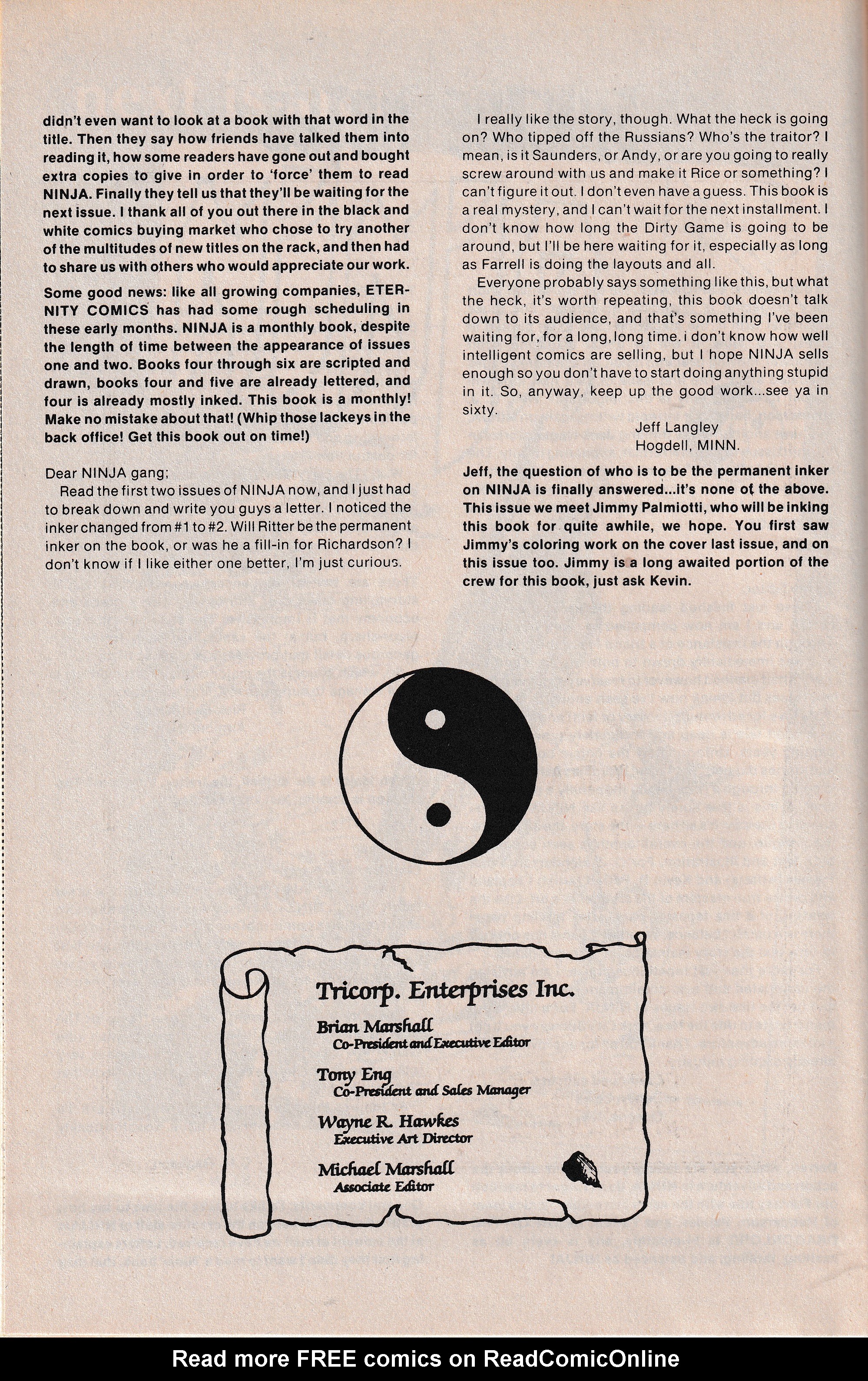 Read online Ninja comic -  Issue #3 - 31