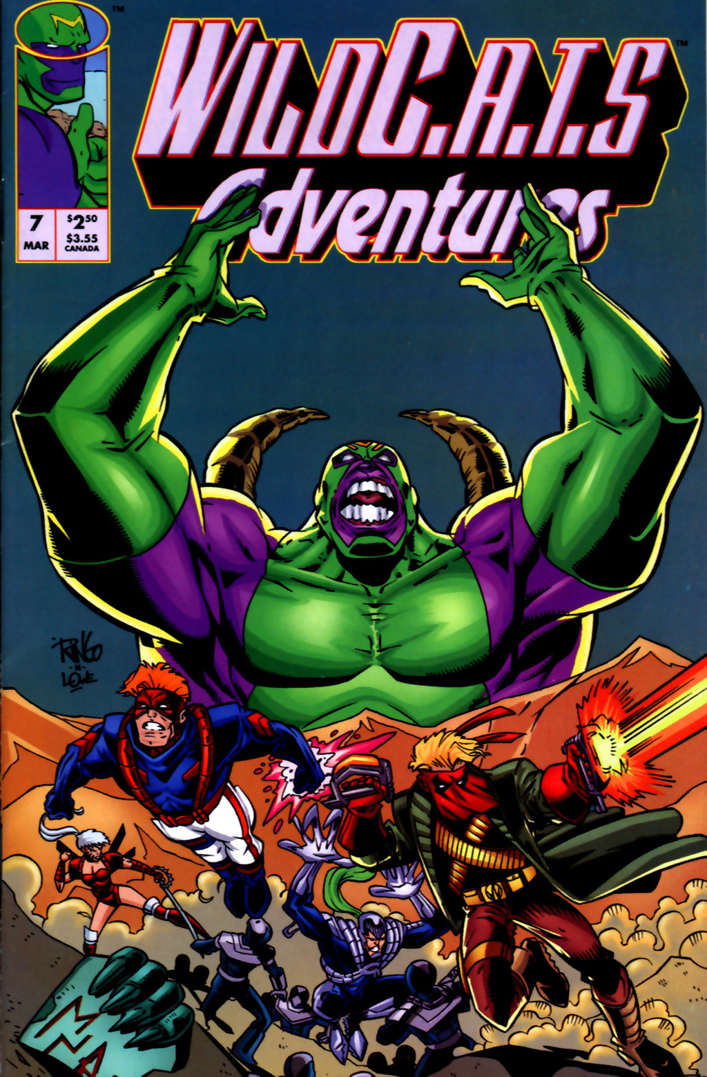 Read online WildC.A.T.s Adventures comic -  Issue #7 - 1