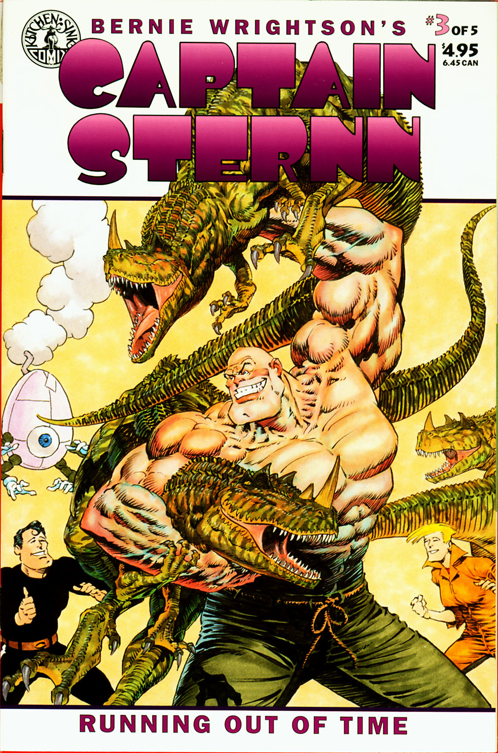 Read online Captain Sternn: Running Out of Time comic -  Issue #3 - 1