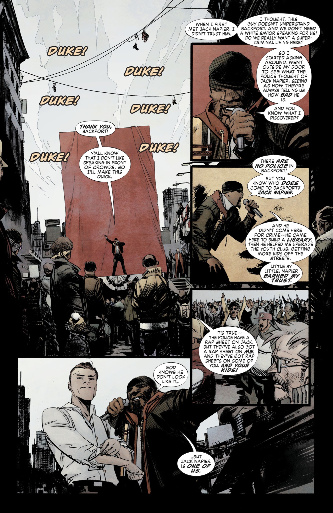 Read online Batman: White Knight comic -  Issue #4 - 5