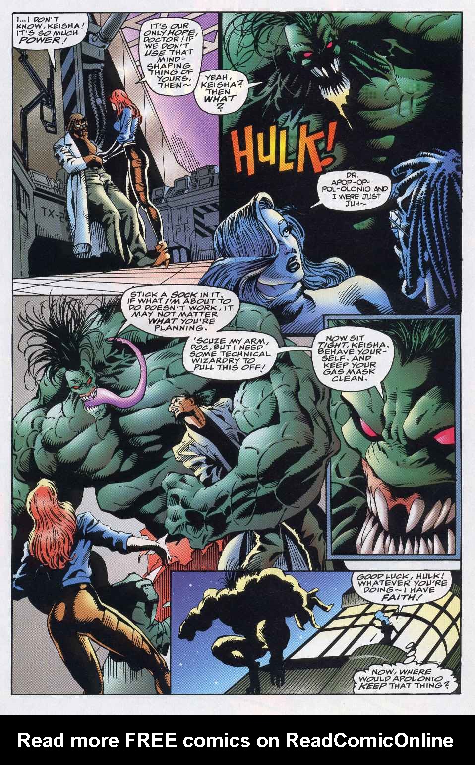 Read online Hulk 2099 comic -  Issue #7 - 20