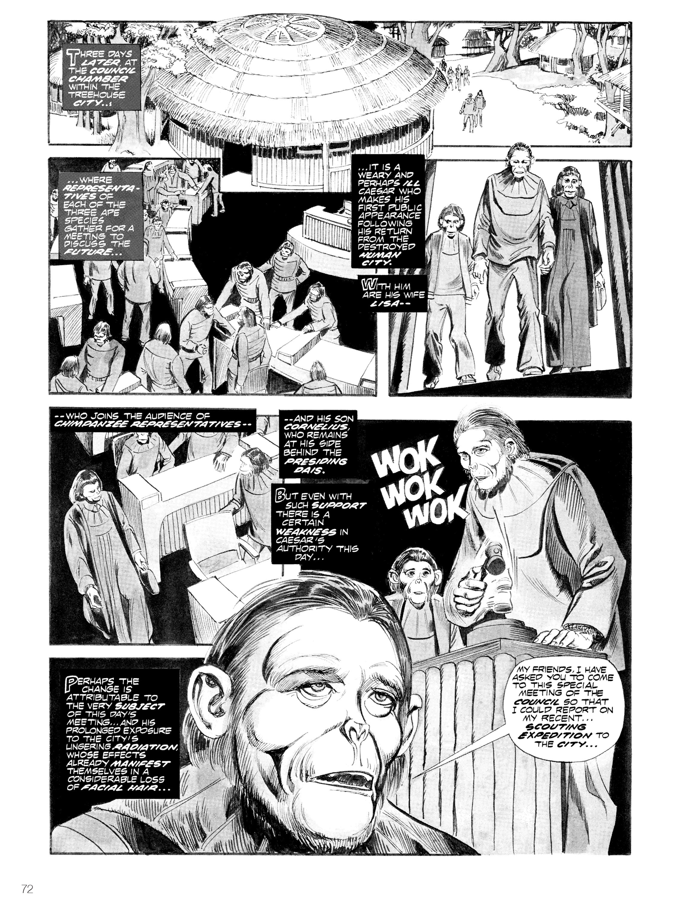 Read online Planet of the Apes: Archive comic -  Issue # TPB 4 (Part 1) - 68