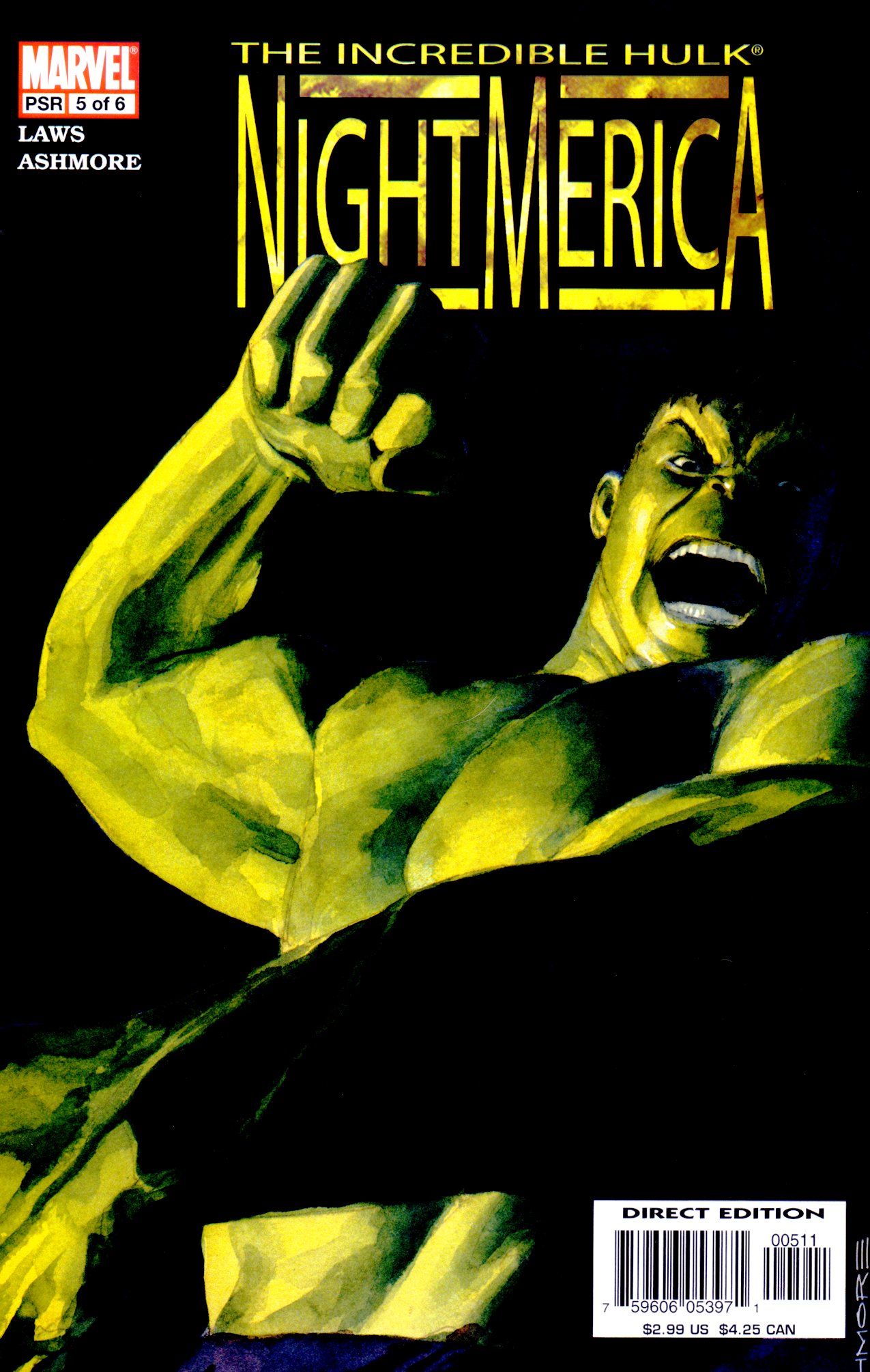 Read online Hulk: Nightmerica comic -  Issue #5 - 1