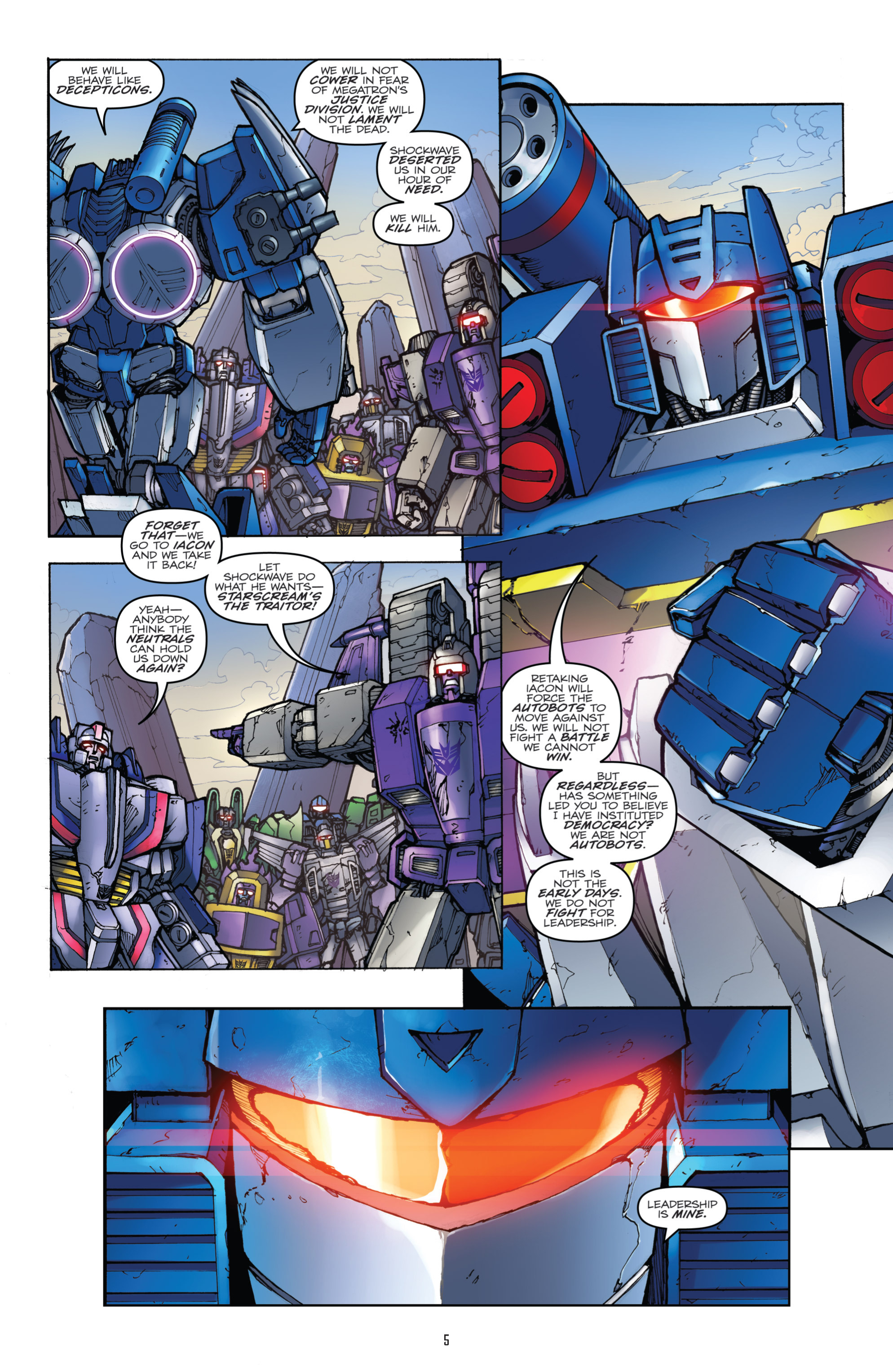 Read online Transformers: Robots In Disguise (2012) comic -  Issue #21 - 8